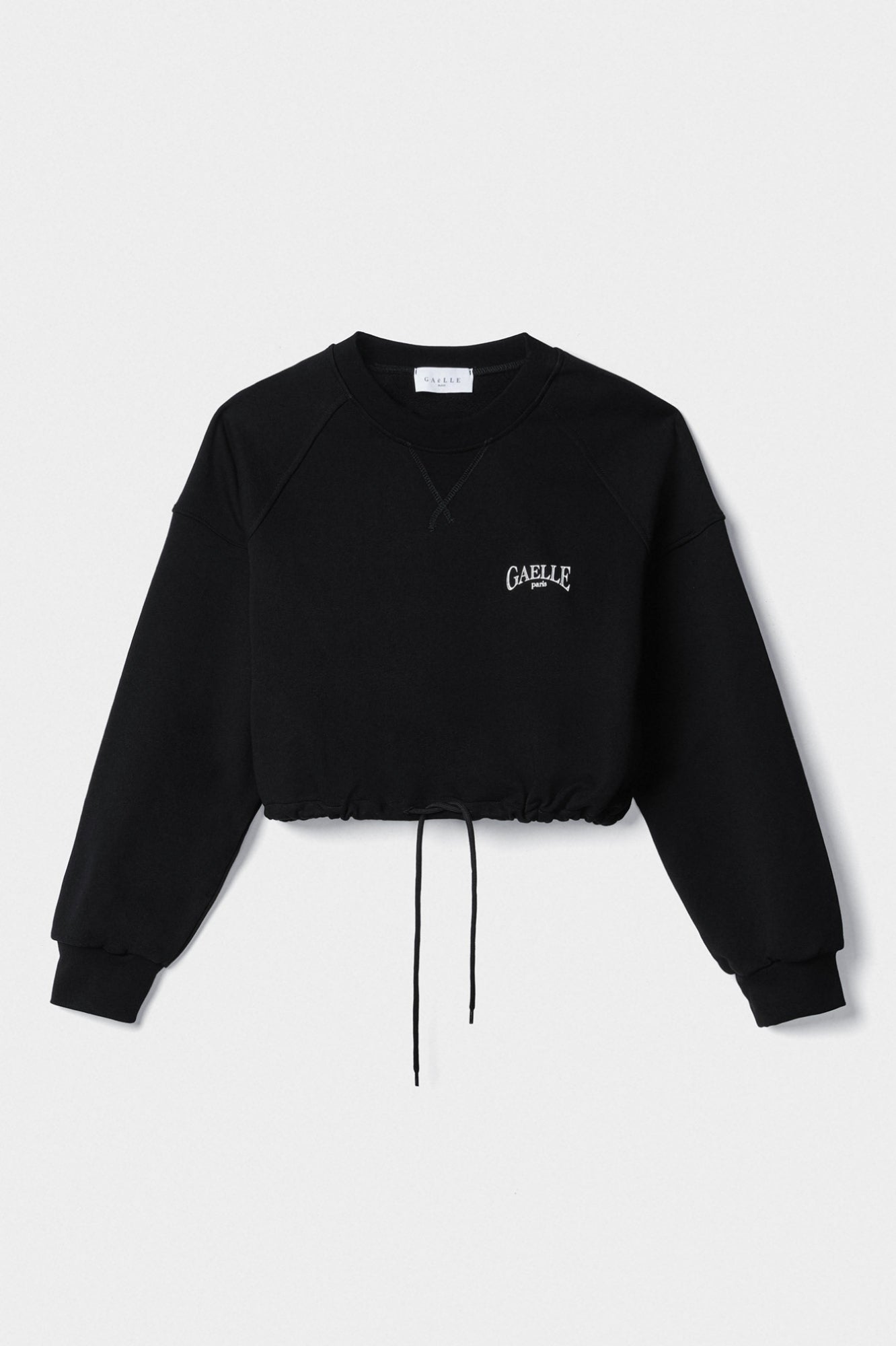 FELPA GAELLE PARIS CROPPED PARICOLLO