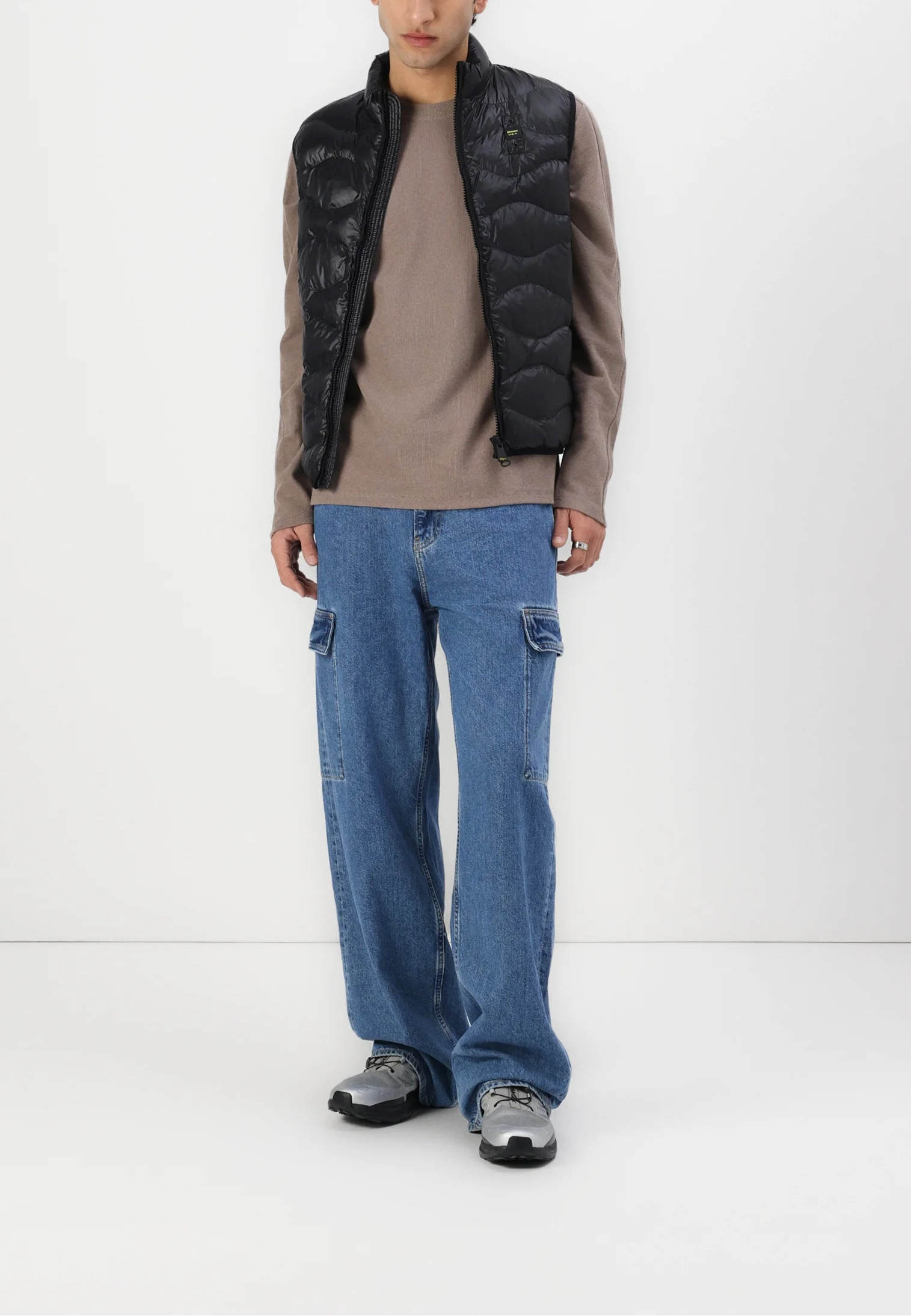 PIUMINO BLAUER SMANICATO DANNY ONDINA