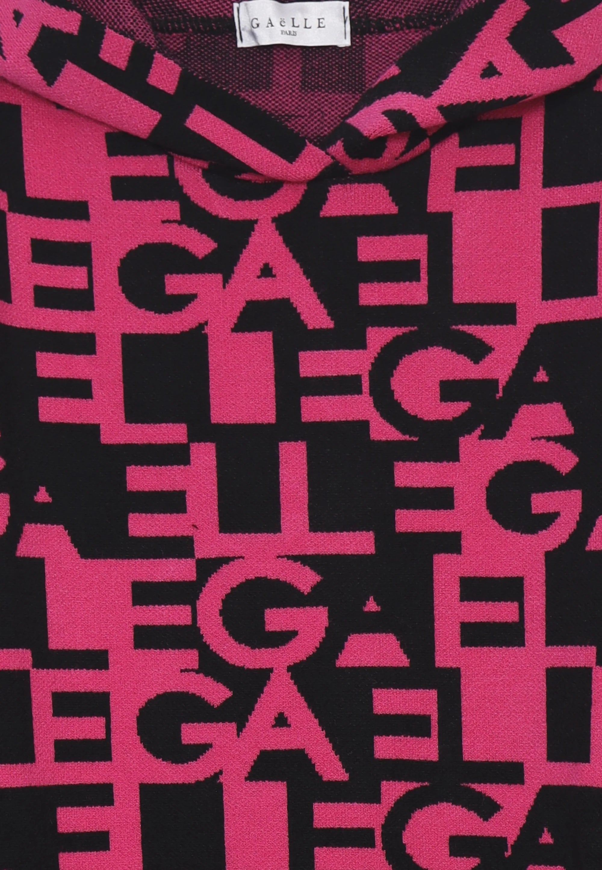 ABITO GAELLE ML MULTI LOGO CONTRASTO CAPPUCCIO