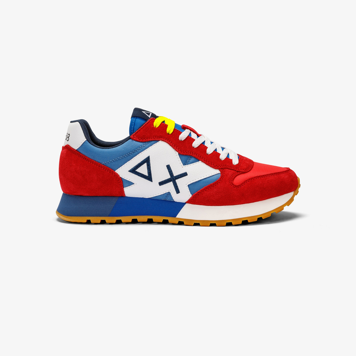 SCARPE SUN68 JAKI BICOLOR LAMPONE AZZURRO