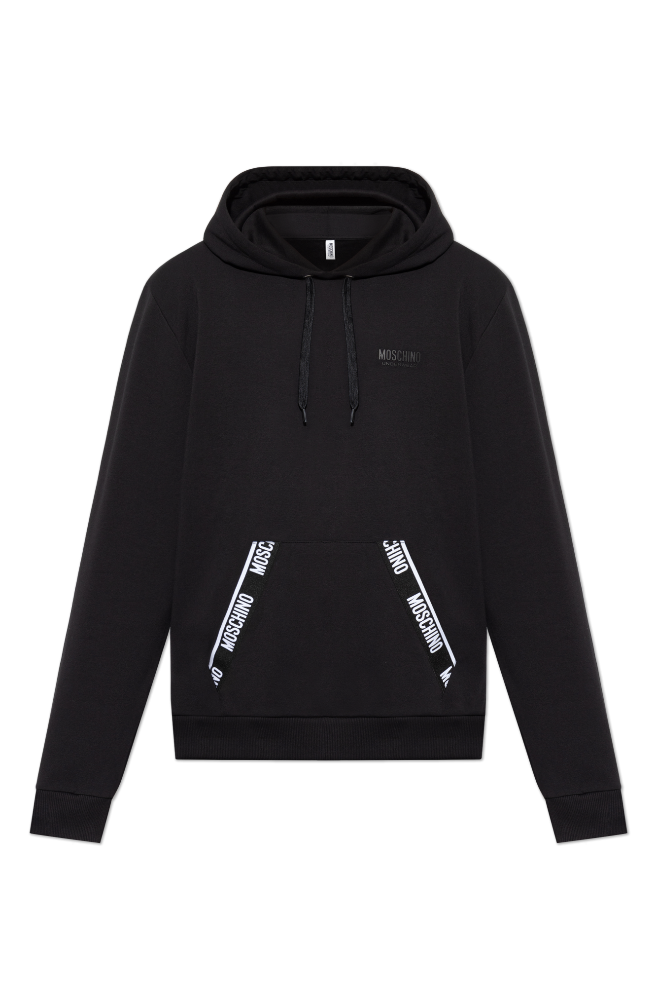 FELPA MOSCHINO CAPPUCCIO STRETCH FLEECE