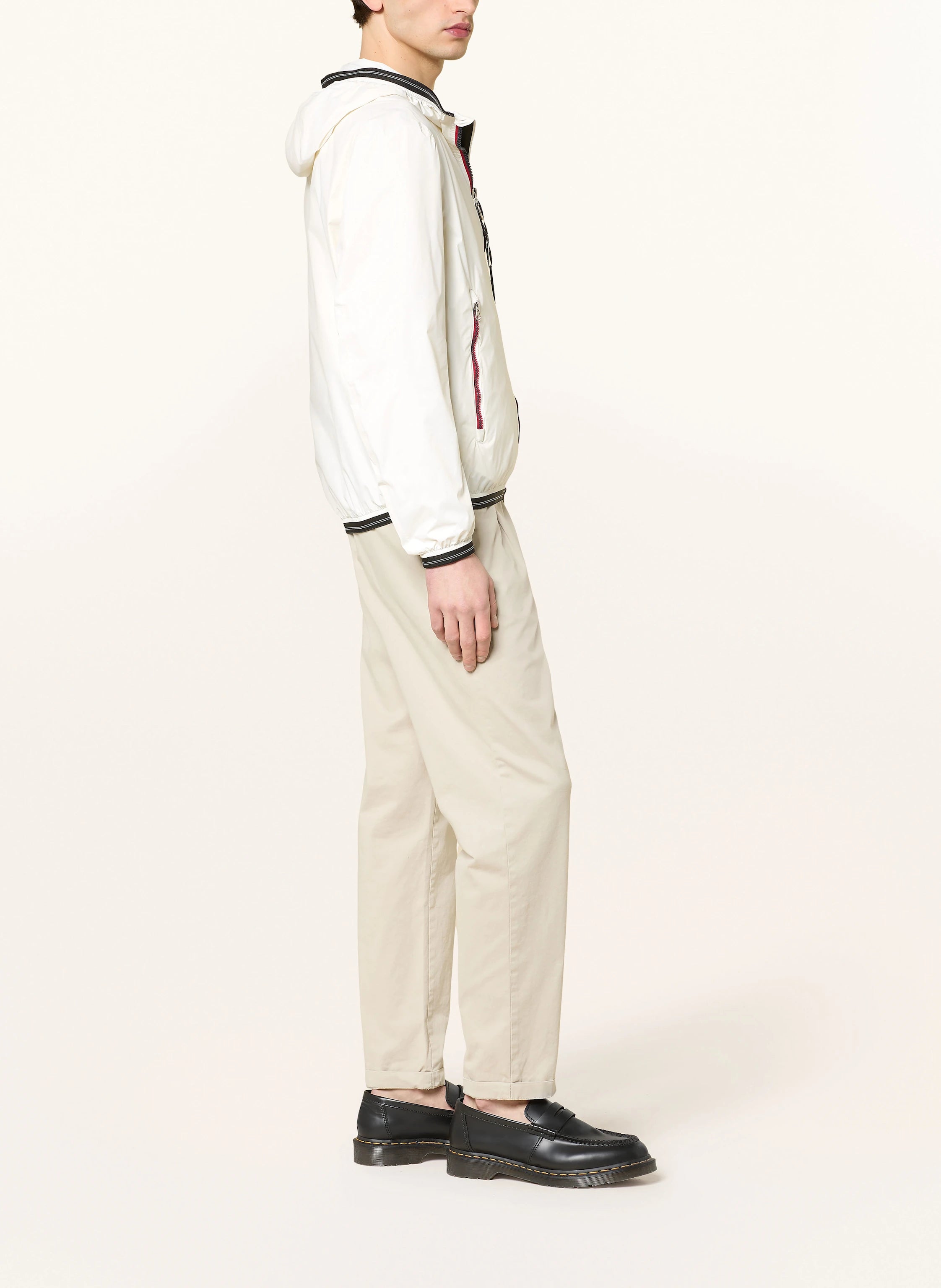 GIUBBINO BLAUER DODGE CON CAPPUCCIO ZIP IN CONTRASTO