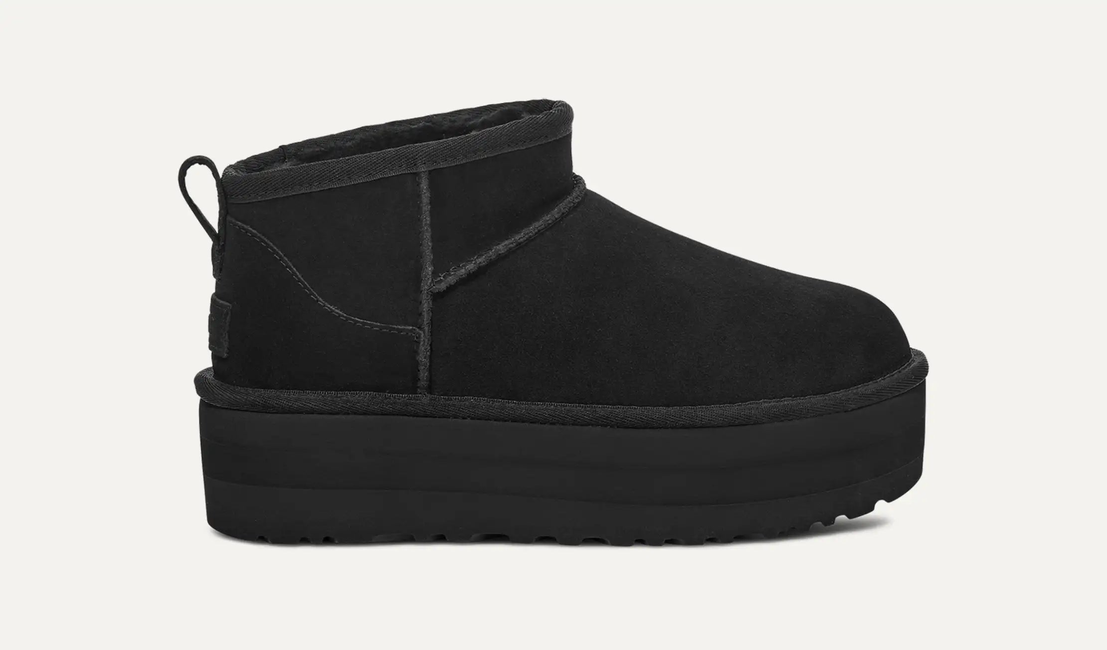 STIVALI UGG CLASSIC ULTRA MINI PLATFORM BLACK
