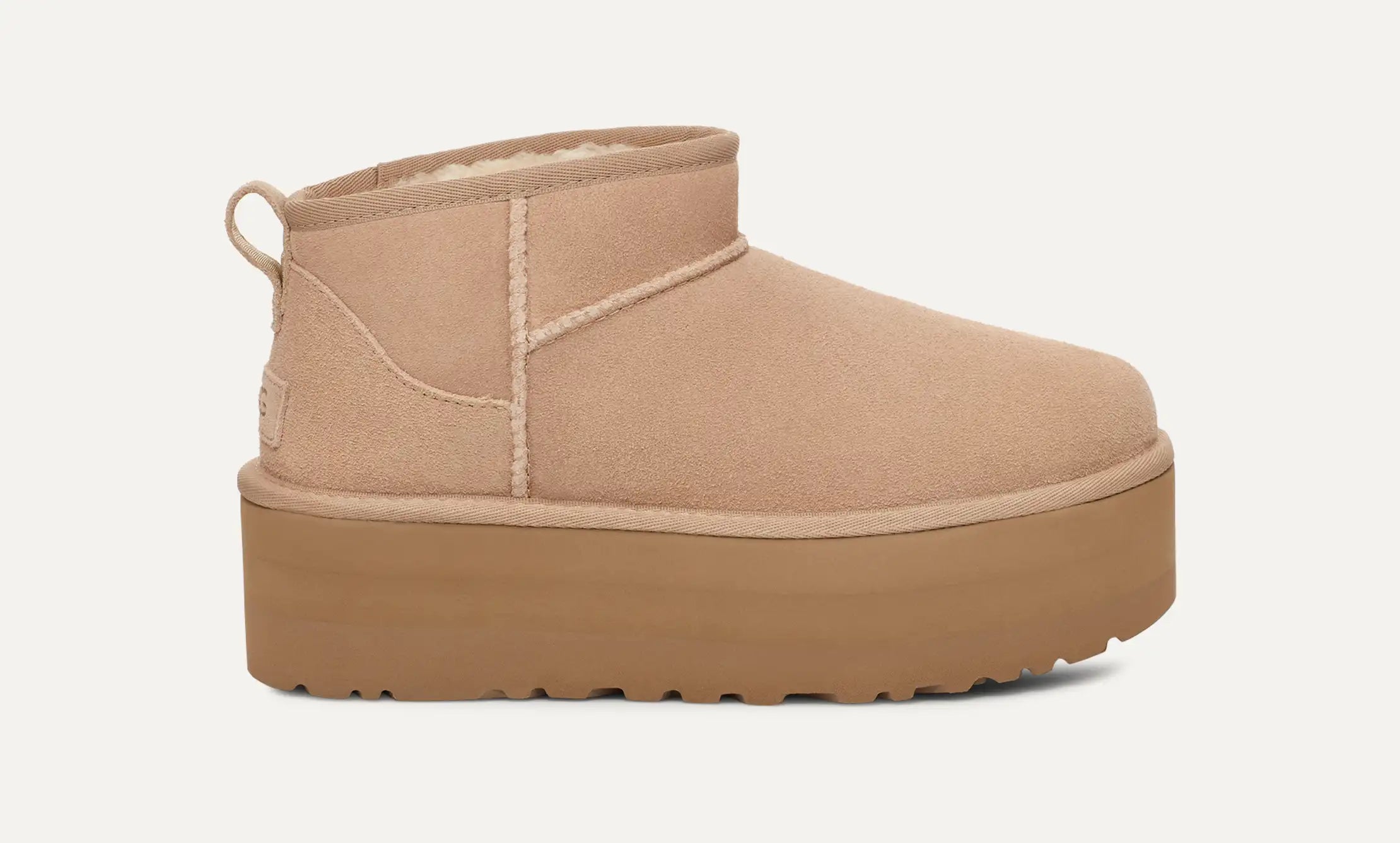 STIVALI UGG CLASSIC ULTRA MINI PLATFORM SAND