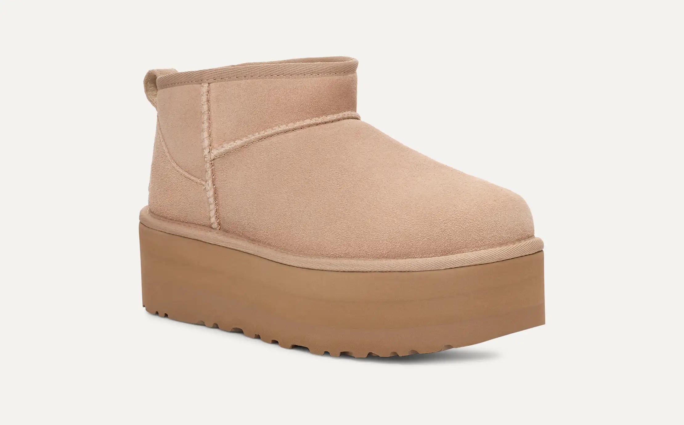 STIVALI UGG CLASSIC ULTRA MINI PLATFORM SAND