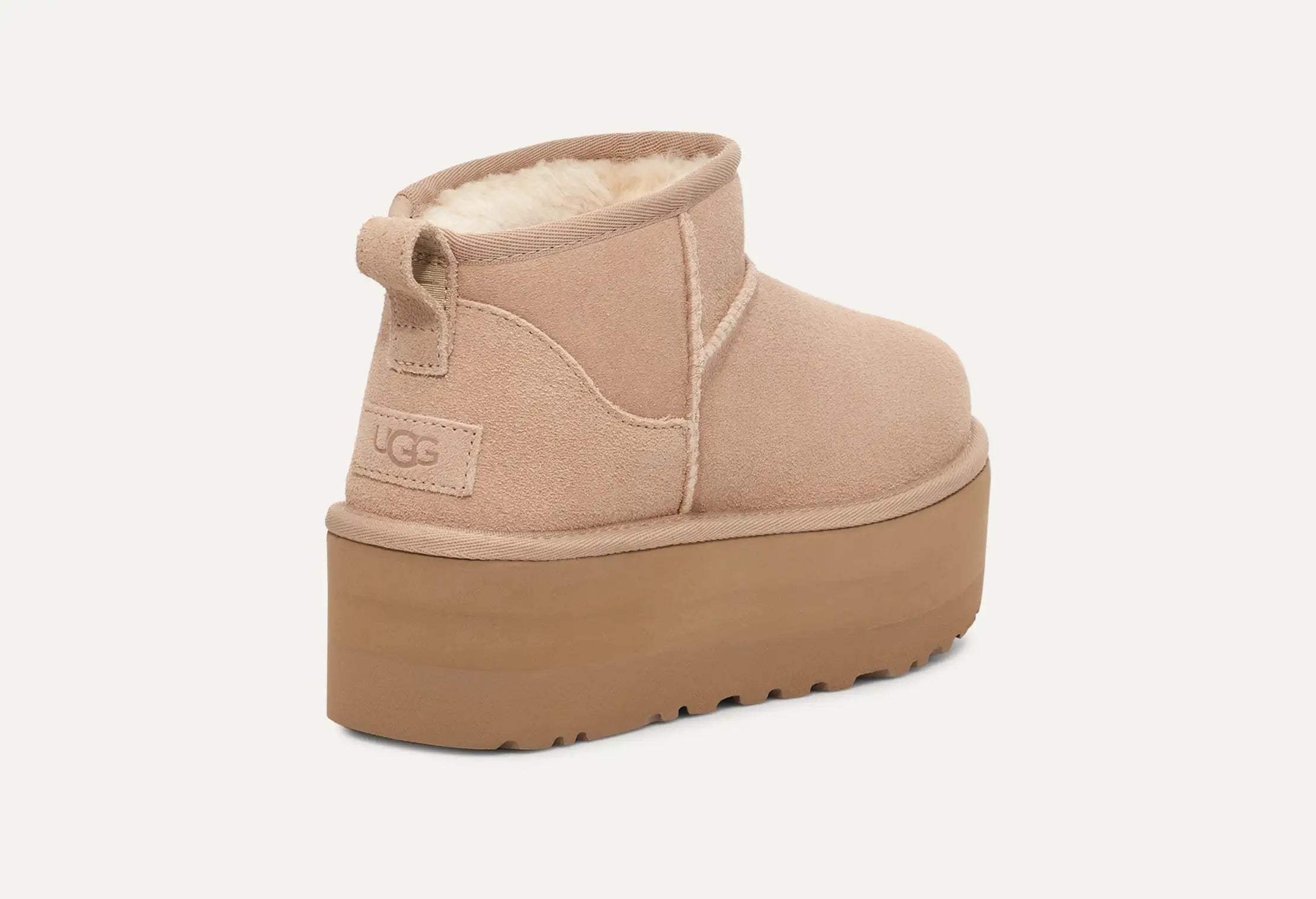 STIVALI UGG CLASSIC ULTRA MINI PLATFORM SAND
