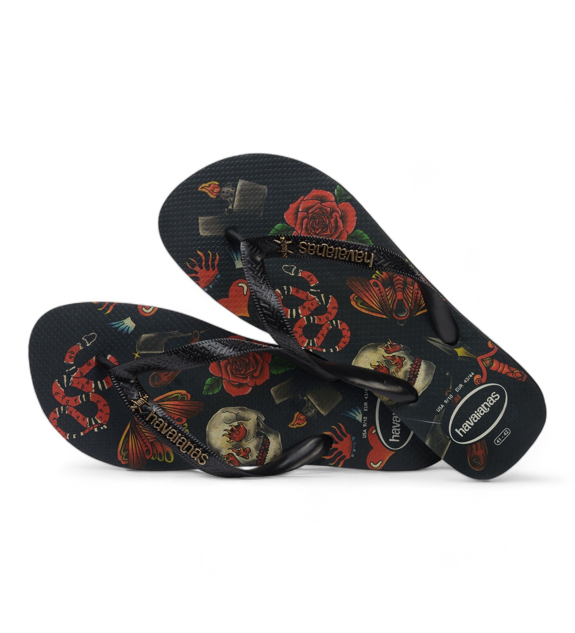 INFRADITO HAVAIANAS TOP TRIBO BLACK