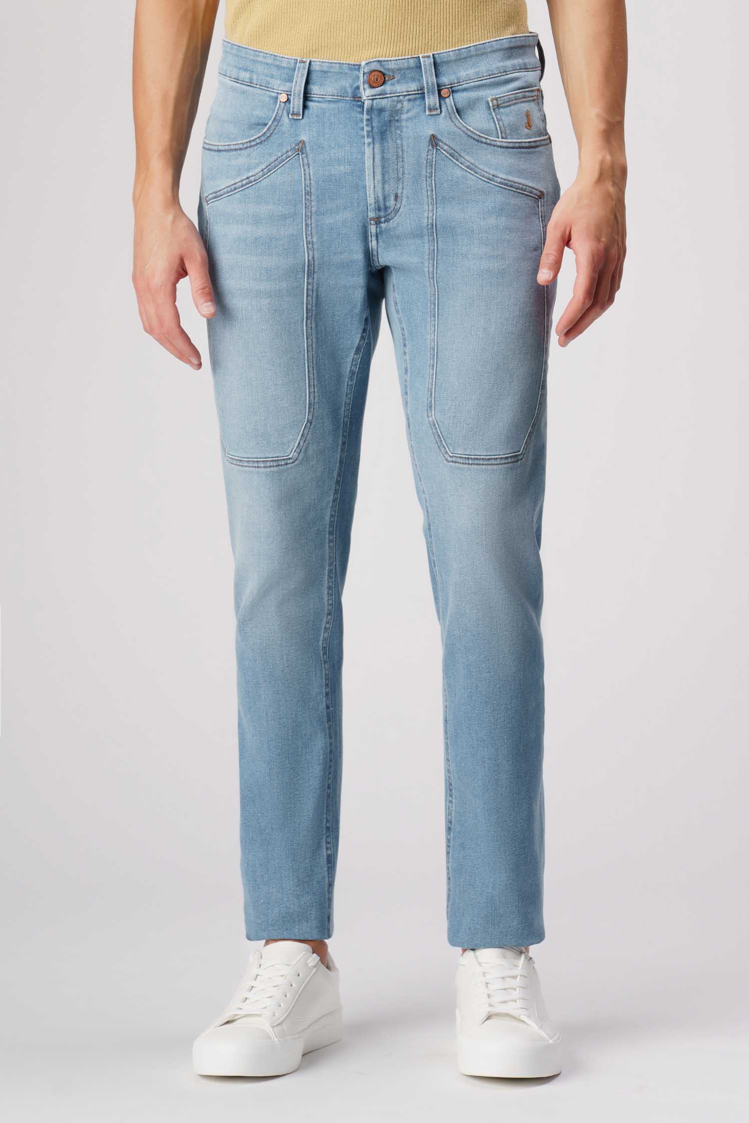 JEANS JECKERSON DENIM CHIARO JUPPA077JOHN001 DNDTFDENI037