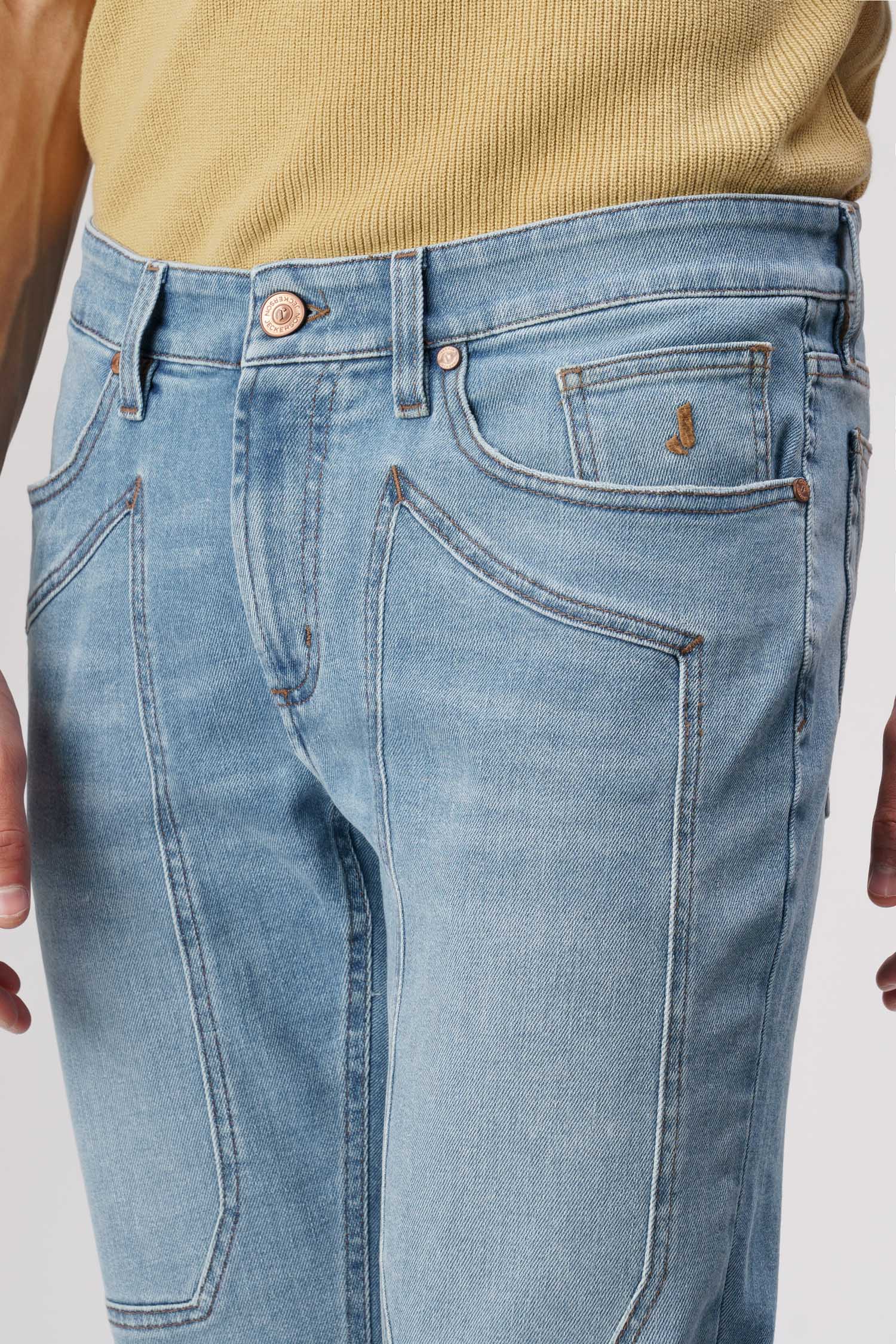 JEANS JECKERSON DENIM CHIARO JUPPA077JOHN001 DNDTFDENI037