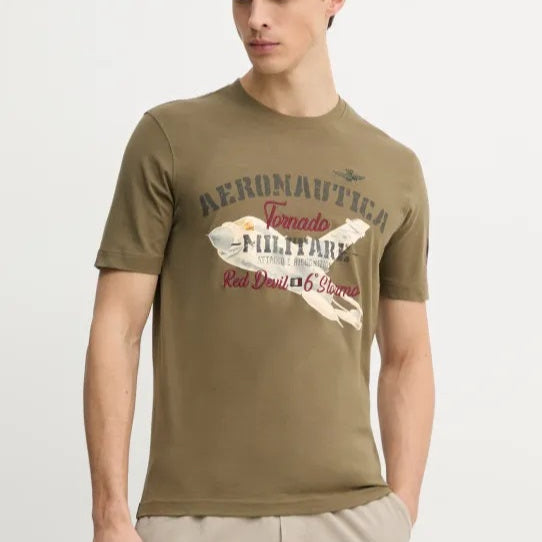 TSHIRT AERONAUTICA MILITARE STAMPA BOING