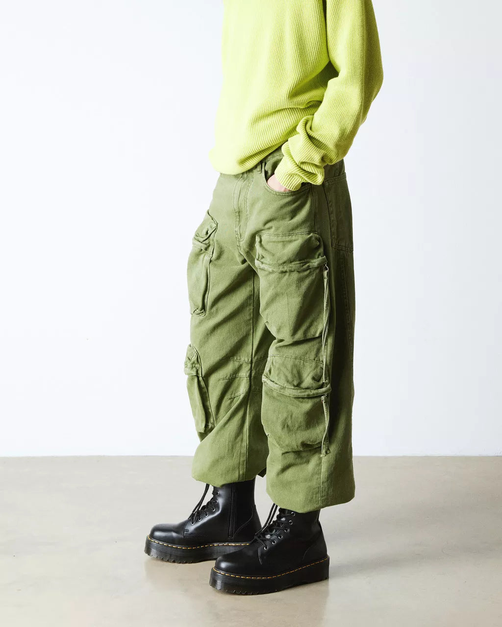 ANFIBIO DR MARTENS JADON PLATFORM POLISHED PELLE SMOOTH