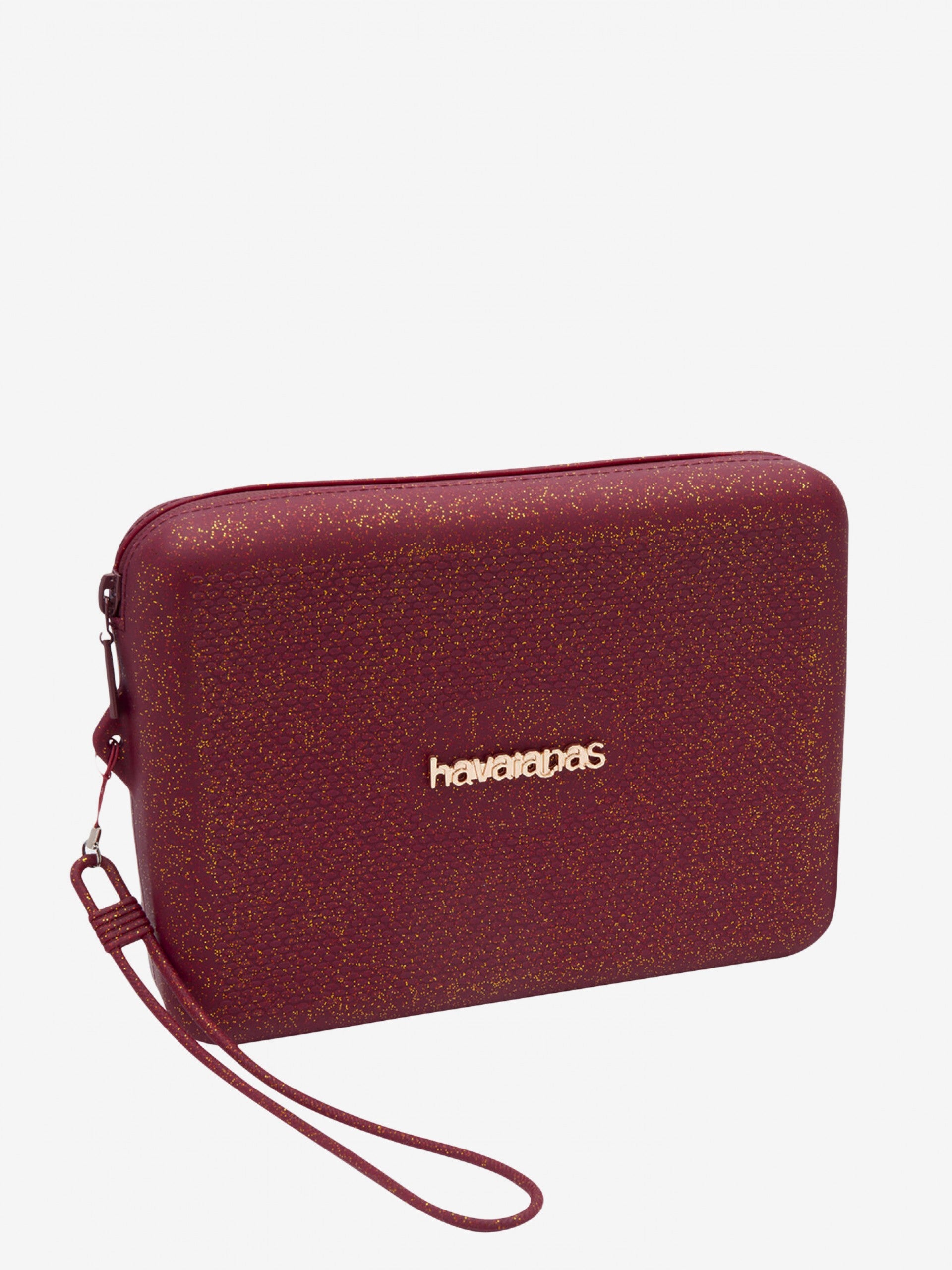 CLUTCH HAVAIANAS POCHETTE NECESSAIRE GLITTER AMARANTH