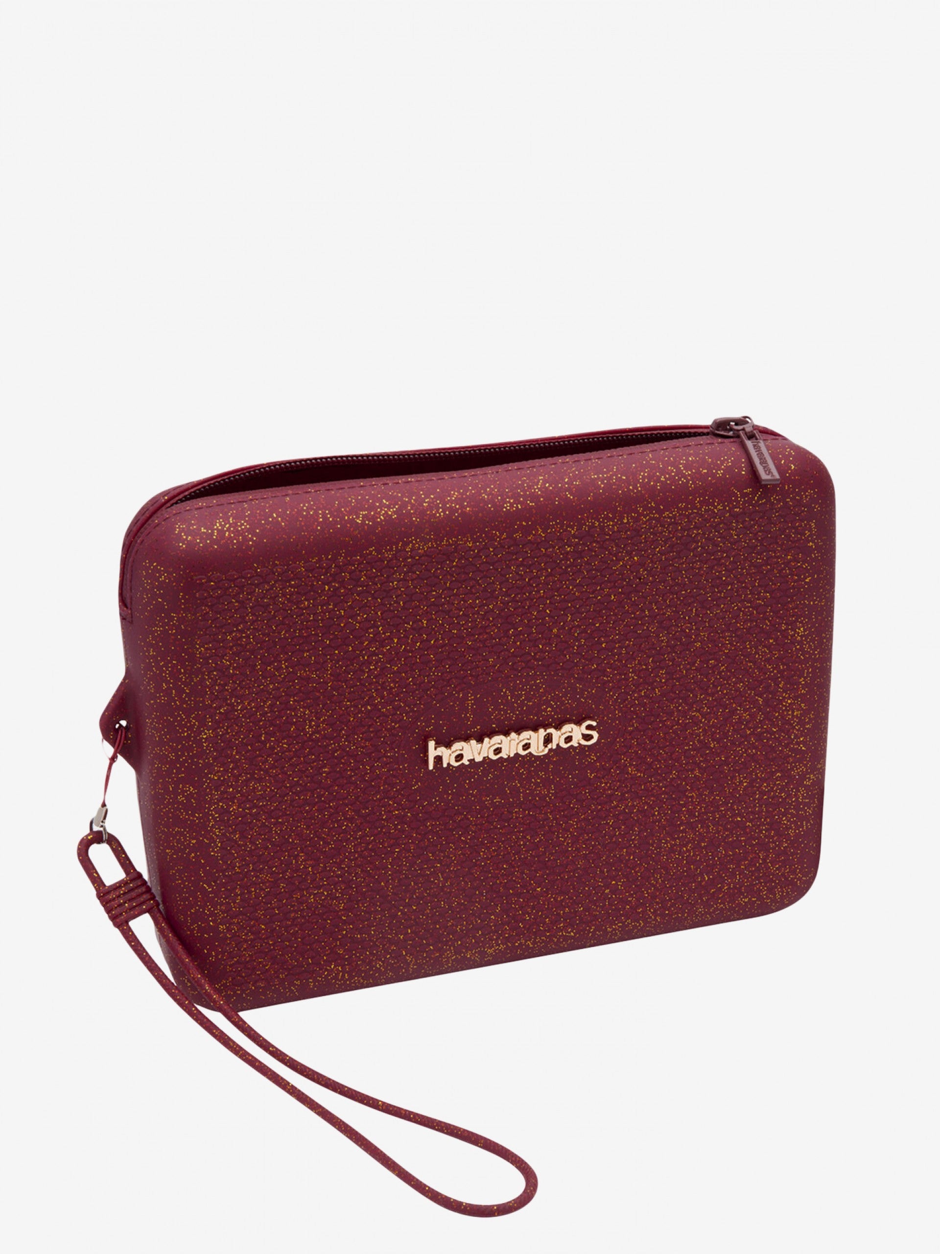 CLUTCH HAVAIANAS POCHETTE NECESSAIRE GLITTER AMARANTH