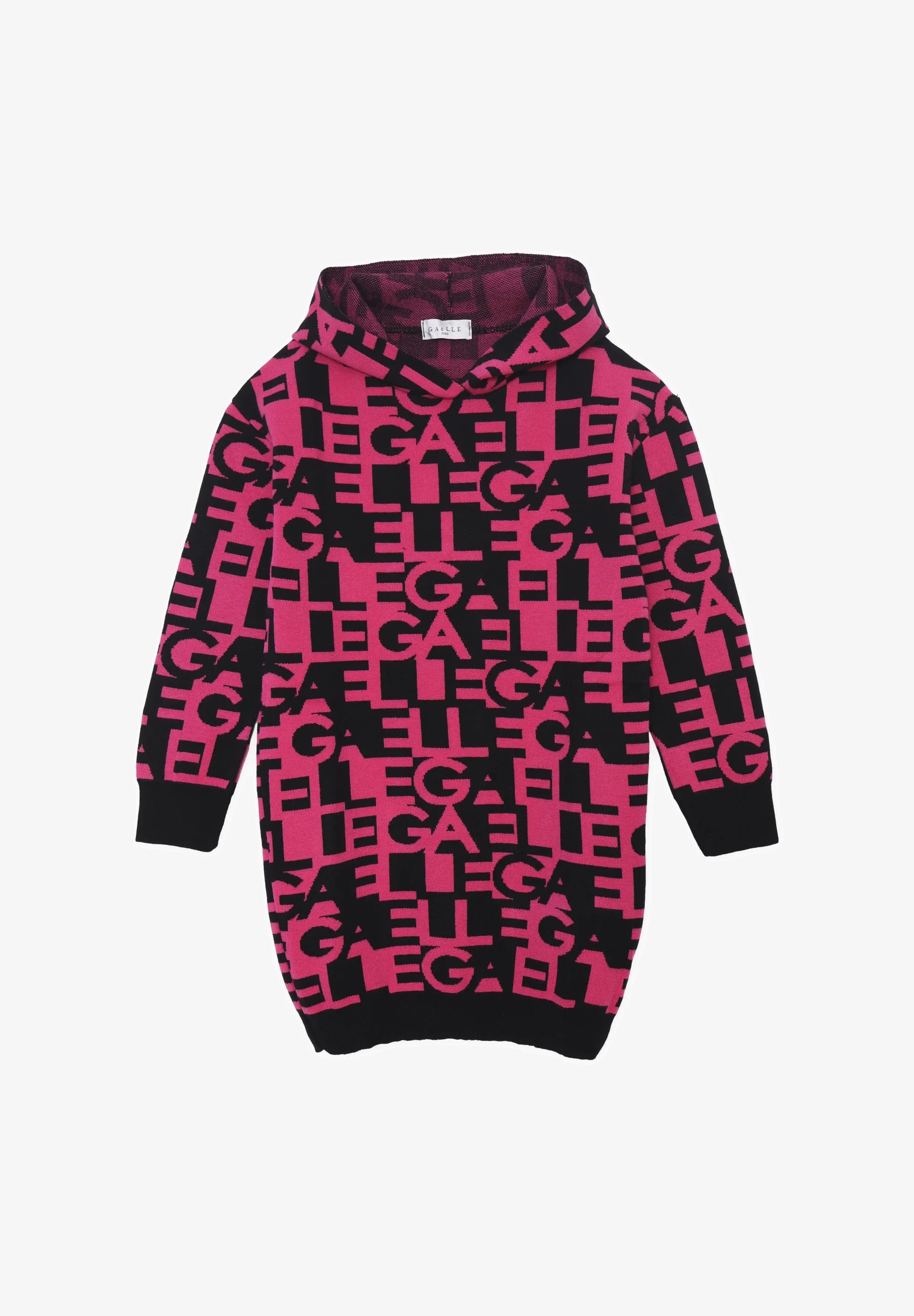 ABITO GAELLE ML MULTI LOGO CONTRASTO CAPPUCCIO