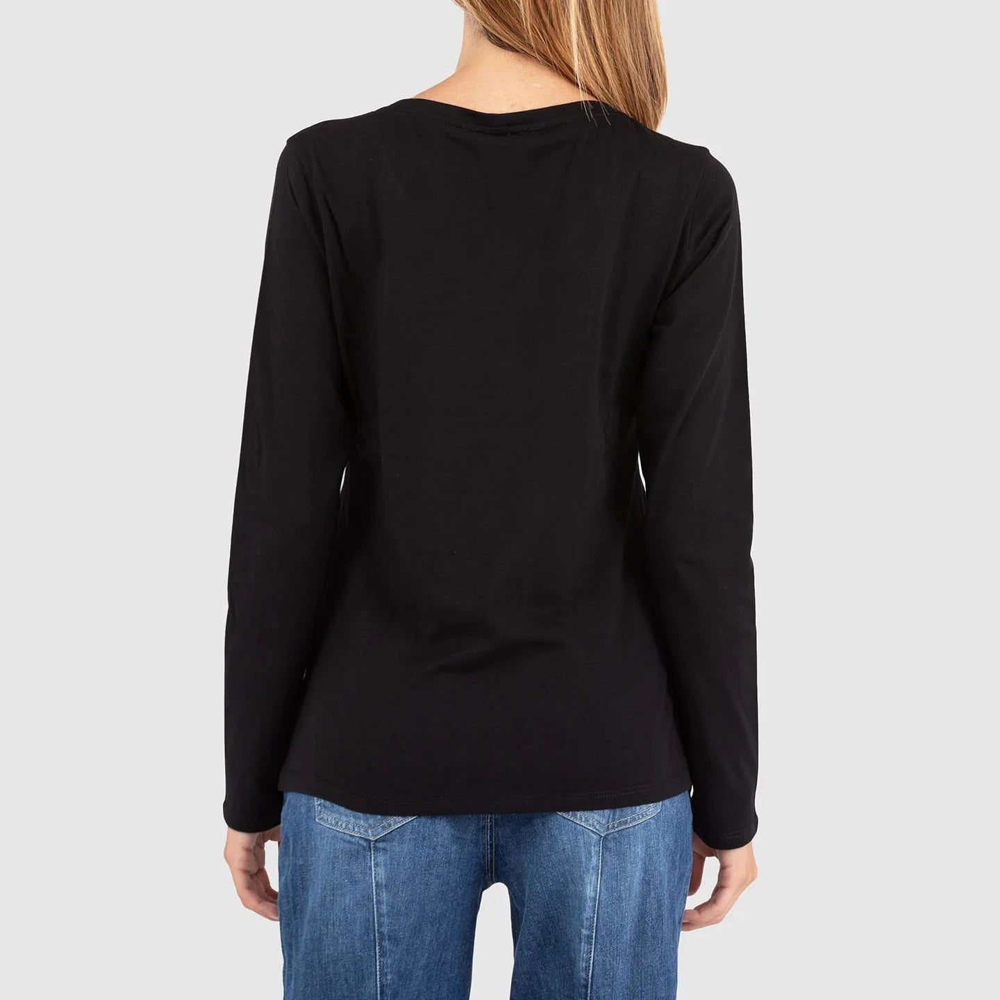 TSHIRT LIUJO ML LOGO STRASS SNAKE