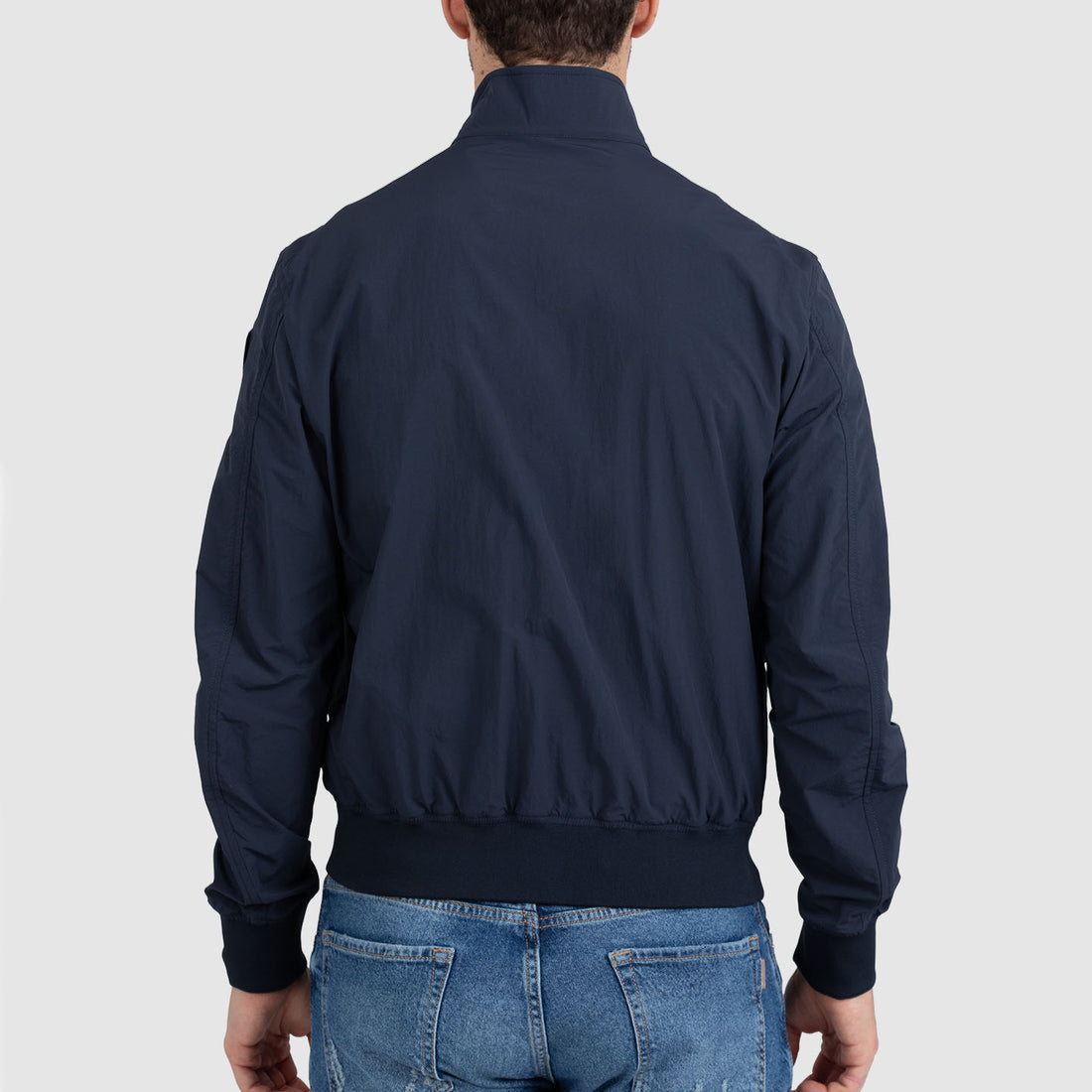 GIUBBINO BLAUER ALWIN SFODERATO CREPE COLLO IN PIEDI