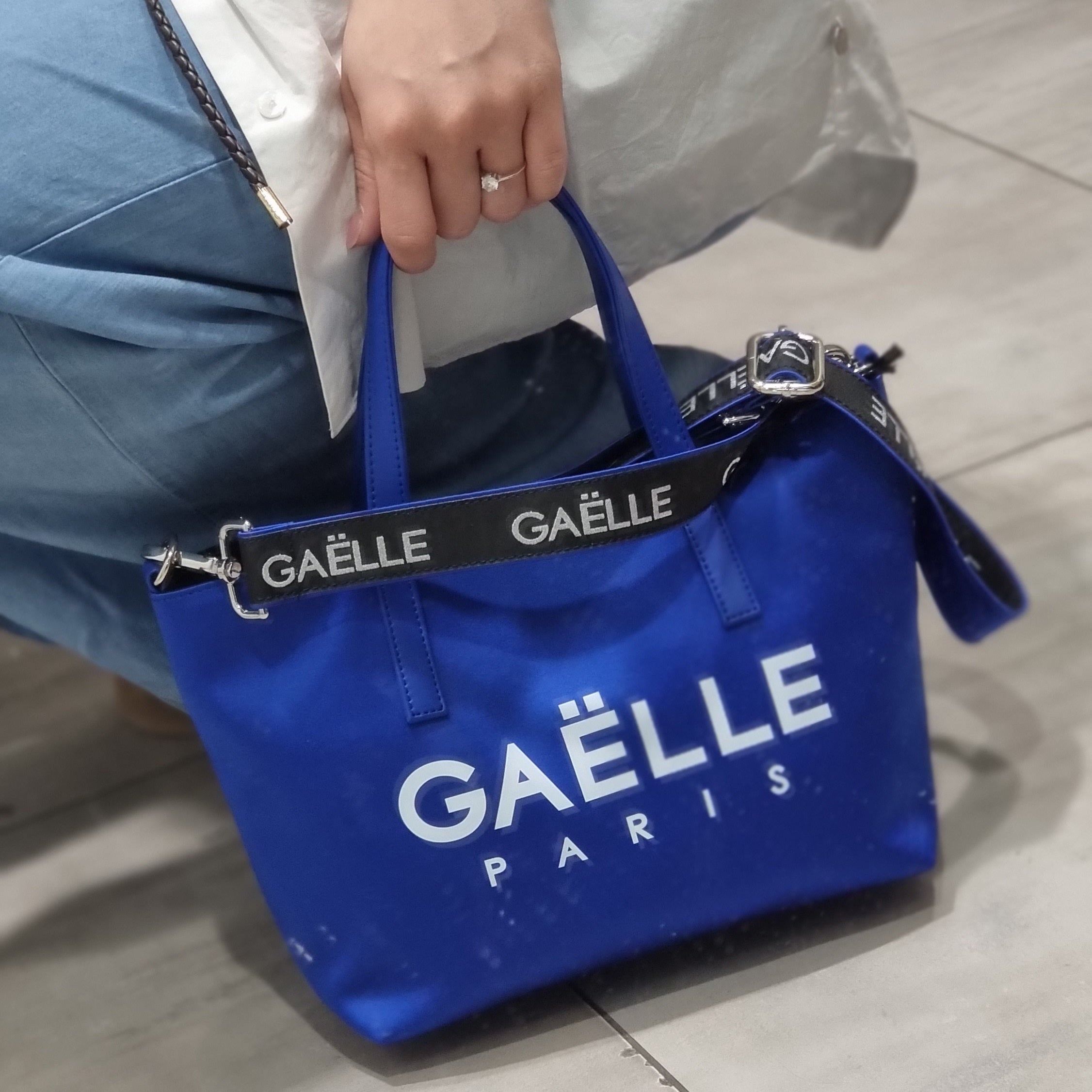 SHOPPING BAG GAELLE PARIS CON TRACOLLA