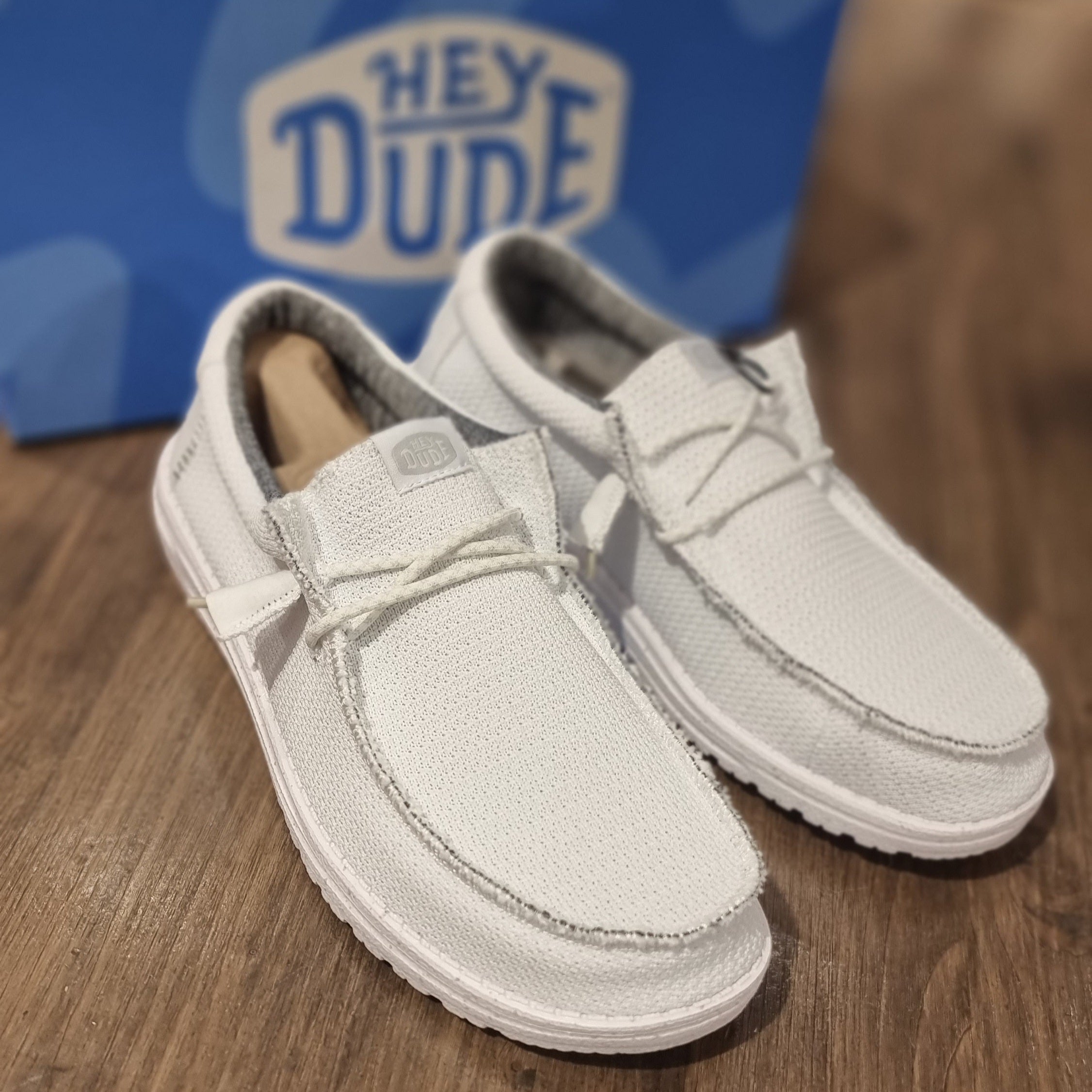 MOCASSINO HEYDUDE WALLY SPORT MESH NEUTRO