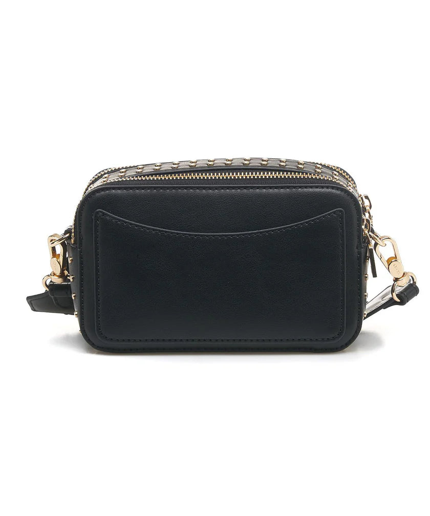 BORSA LIUJO S CAMERA CASE MONOCROMO STUDS