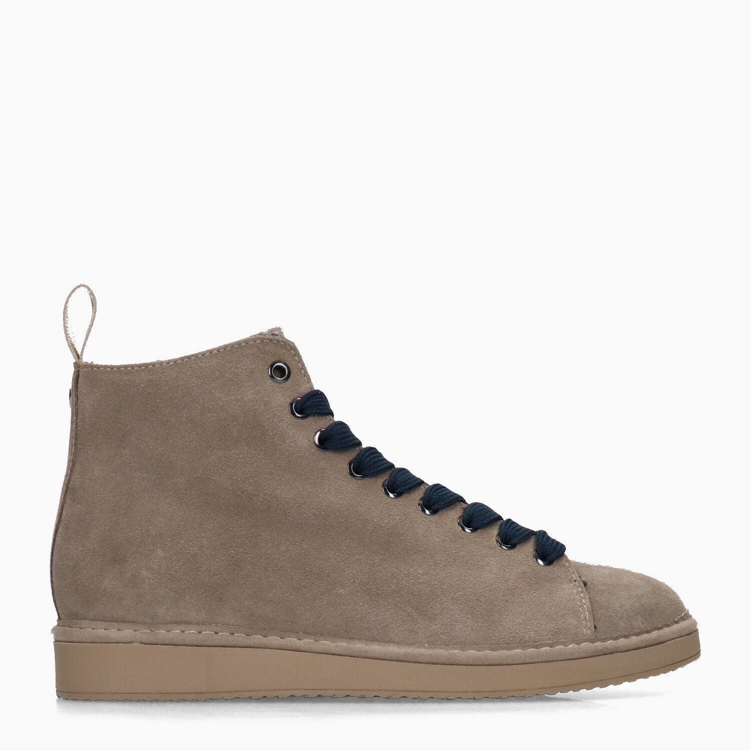 POLACCHINO PANCHIC SUEDE INT. FUR WALNUT L. COBALTO