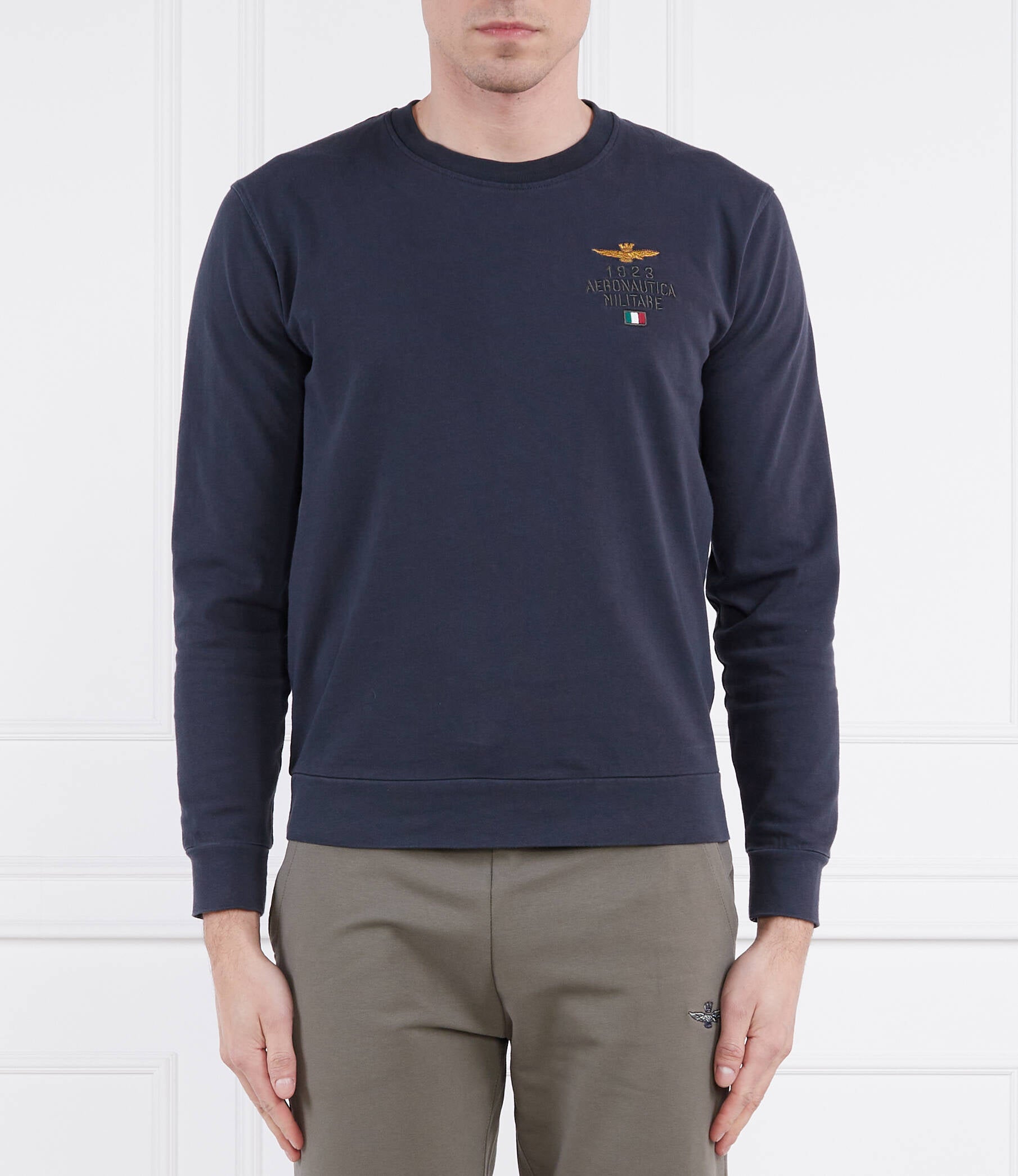 FELPA AERONAUTICA MILITARE GIROCOLLO LEGGERA