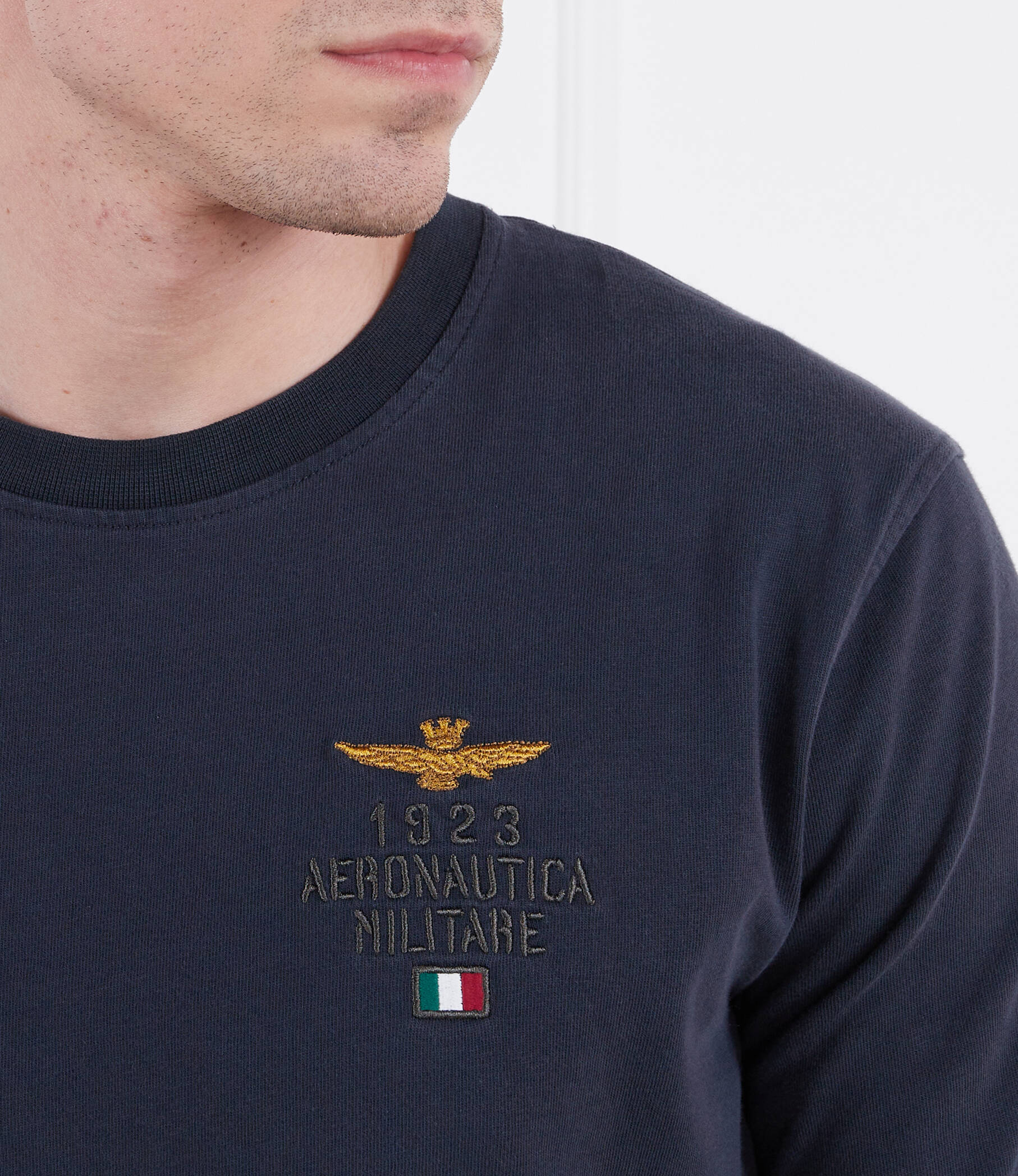 FELPA AERONAUTICA MILITARE GIROCOLLO LEGGERA