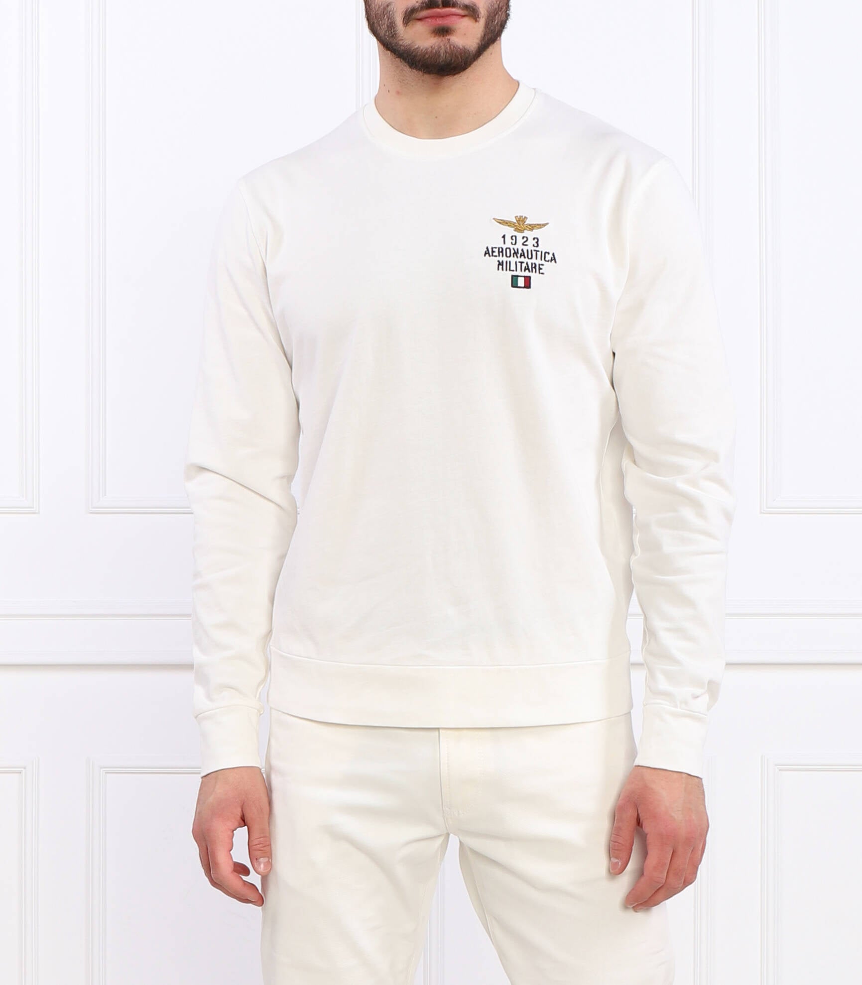 FELPA AERONAUTICA MILITARE GIROCOLLO LEGGERA