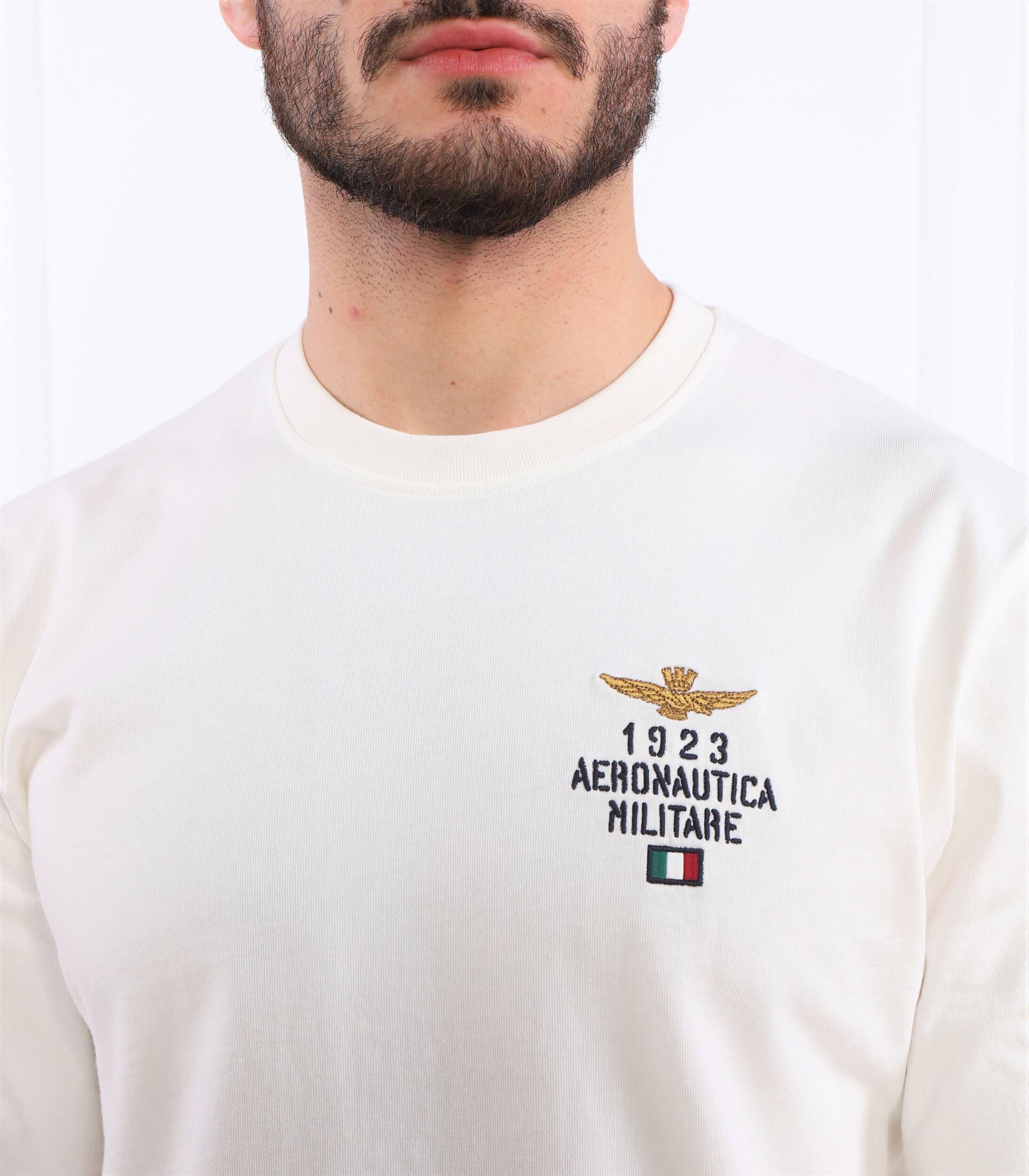 FELPA AERONAUTICA MILITARE GIROCOLLO LEGGERA