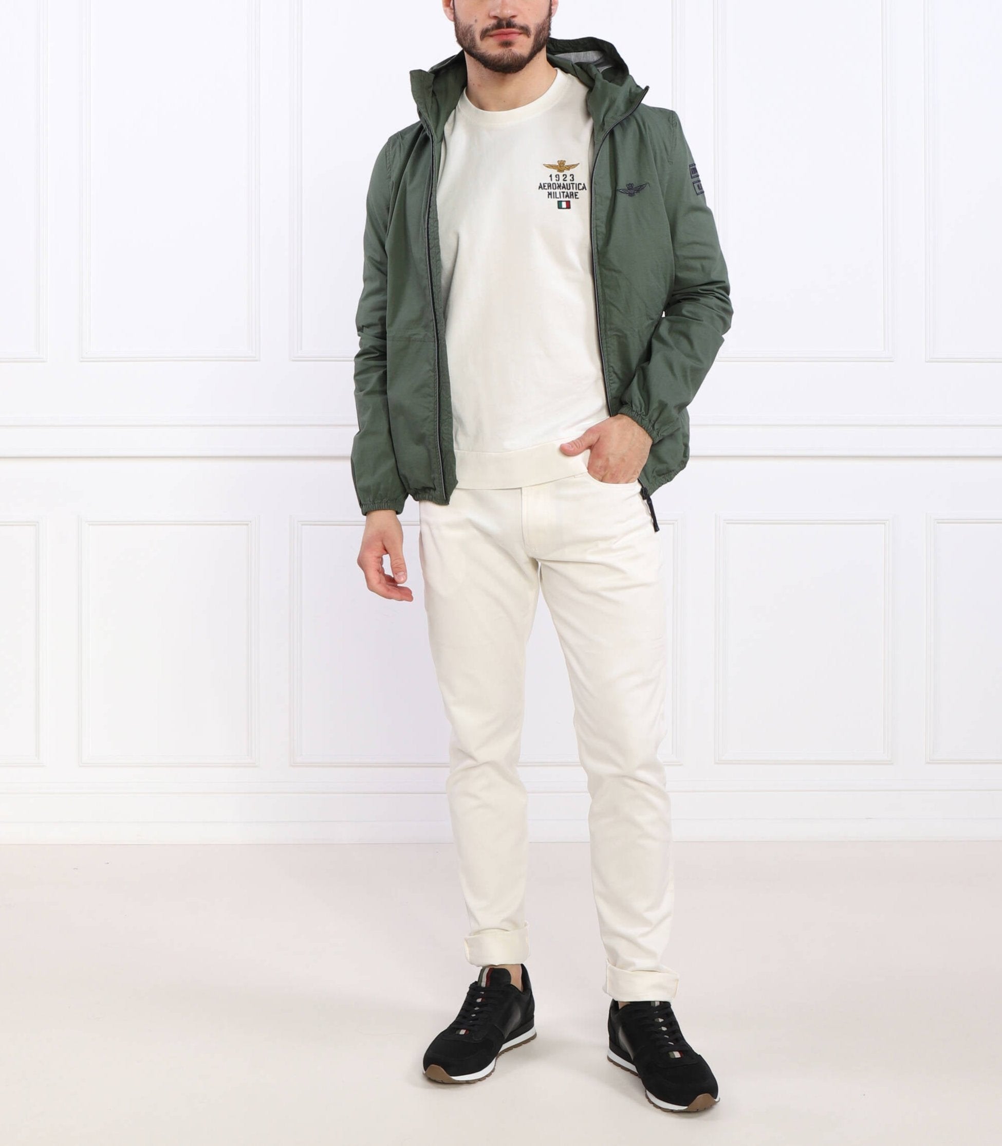 FELPA AERONAUTICA MILITARE GIROCOLLO LEGGERA