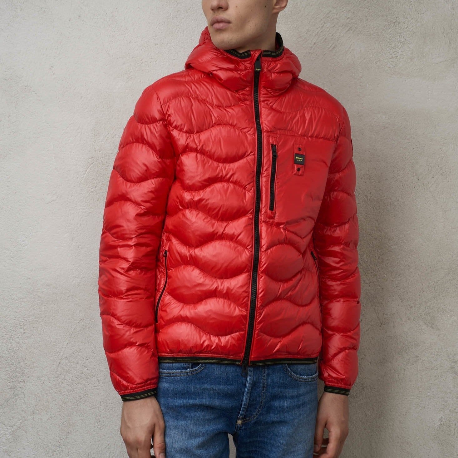 PIUMINO BLAUER WAVE ONDINA