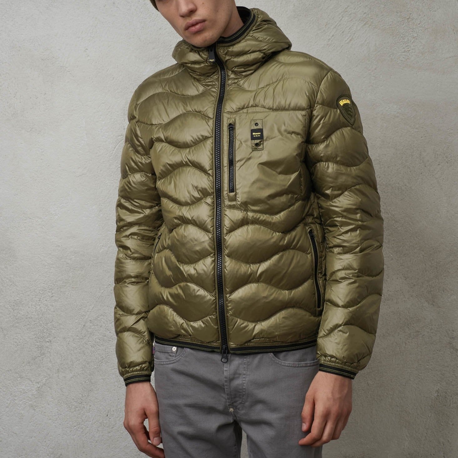 PIUMINO BLAUER WAVE ONDINA