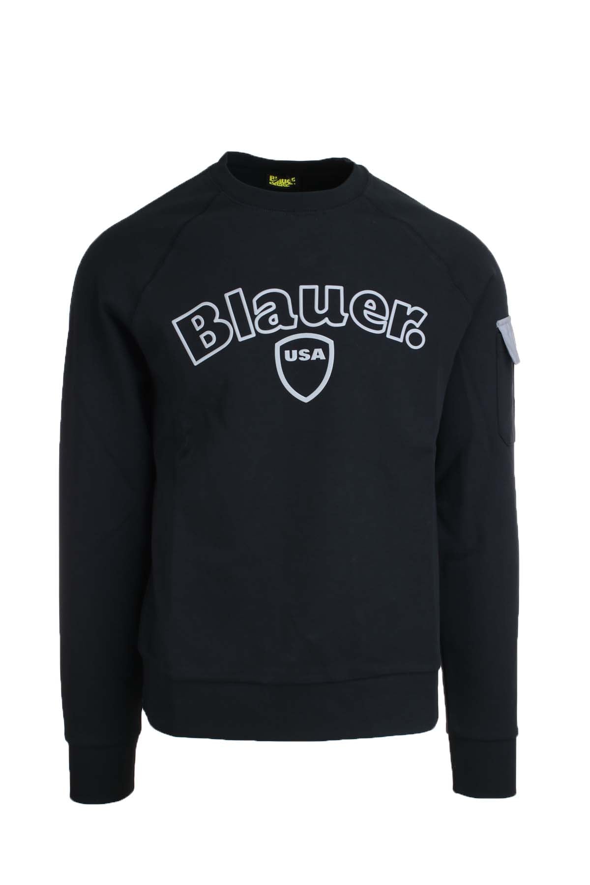 FELPA BLAUER CLAY GIROCOLLO REFLEX