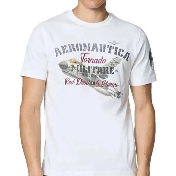 TSHIRT AERONAUTICA MILITARE STAMPA BOING
