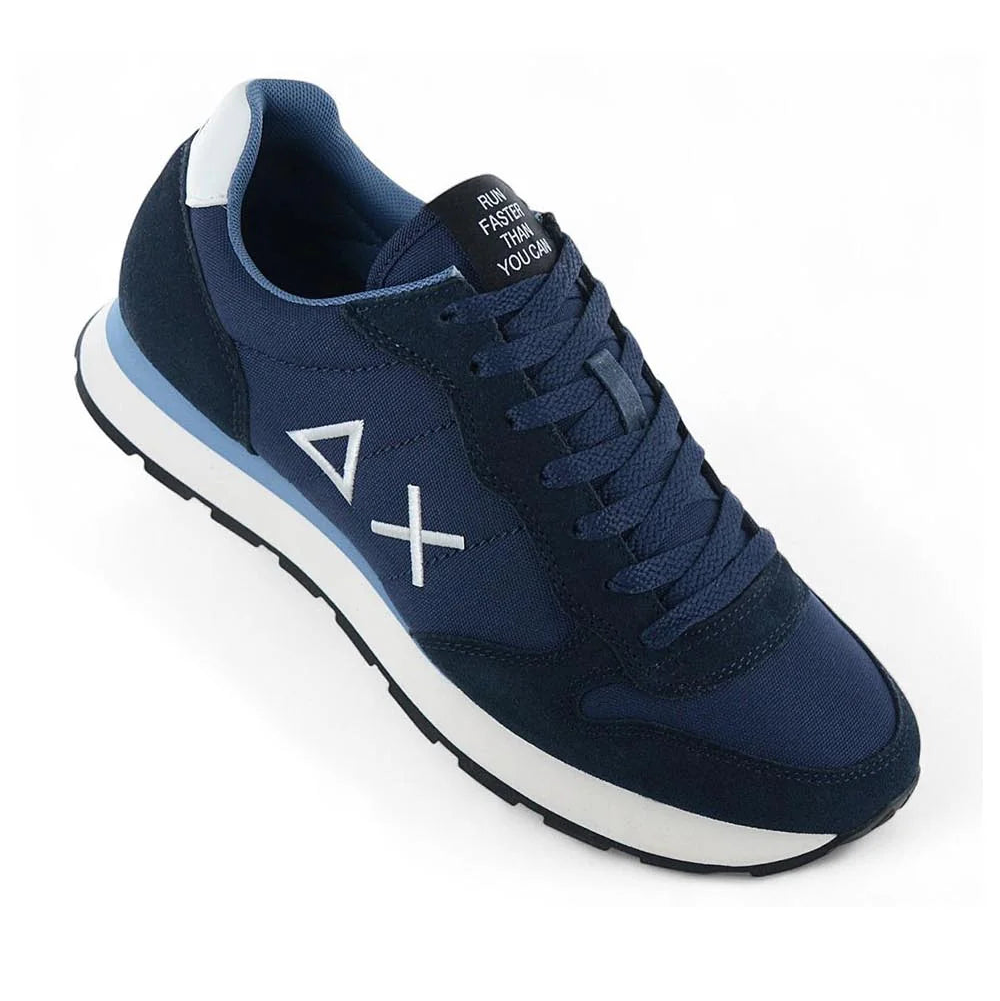 SCARPE SUN68 TOM SOLID BLU