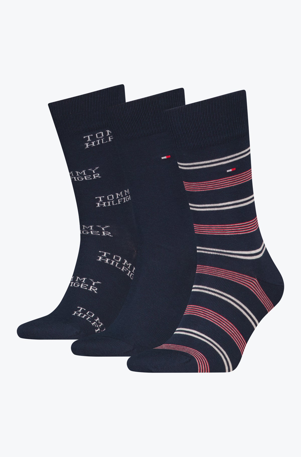 CALZE TOMMY HILFIGER GIFTBOX 3 PAIA