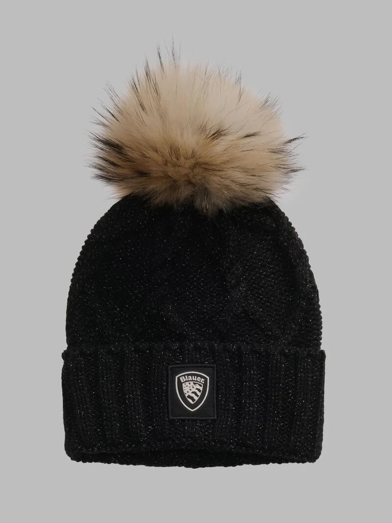 CAPPELLO BLAUER DACIA BERRETTO CON PON PON