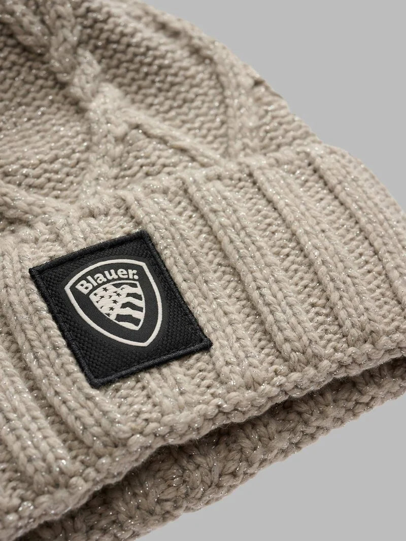 CAPPELLO BLAUER DACIA BERRETTO CON PON PON