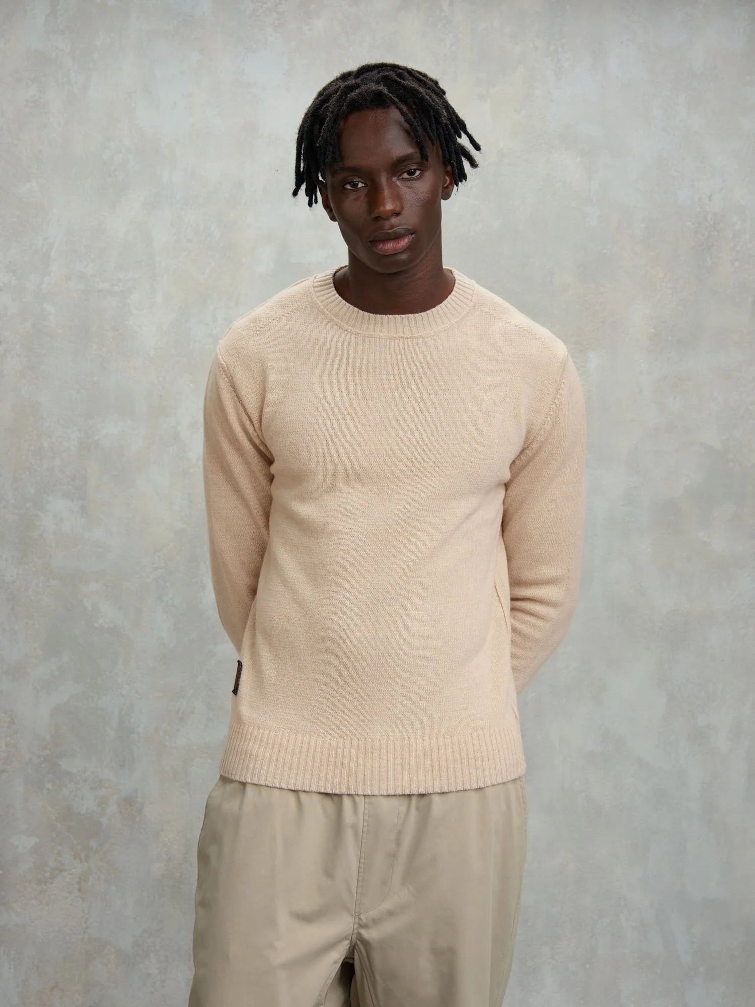 MAGLIA BLAUER SALMAN MISTO LANA