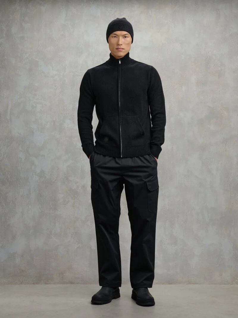 MAGLIA ZIP BLAUER CARDIGAN ROWLEY IN MAGLIA