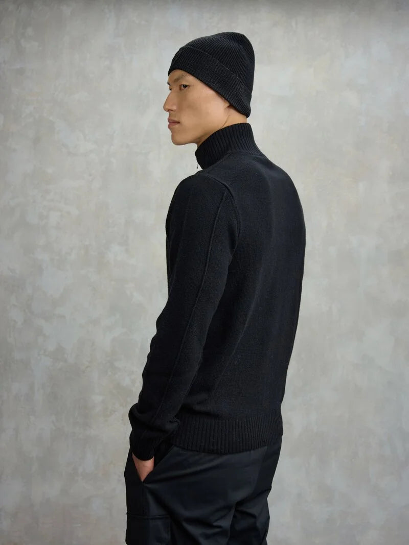 MAGLIA ZIP BLAUER CARDIGAN ROWLEY IN MAGLIA