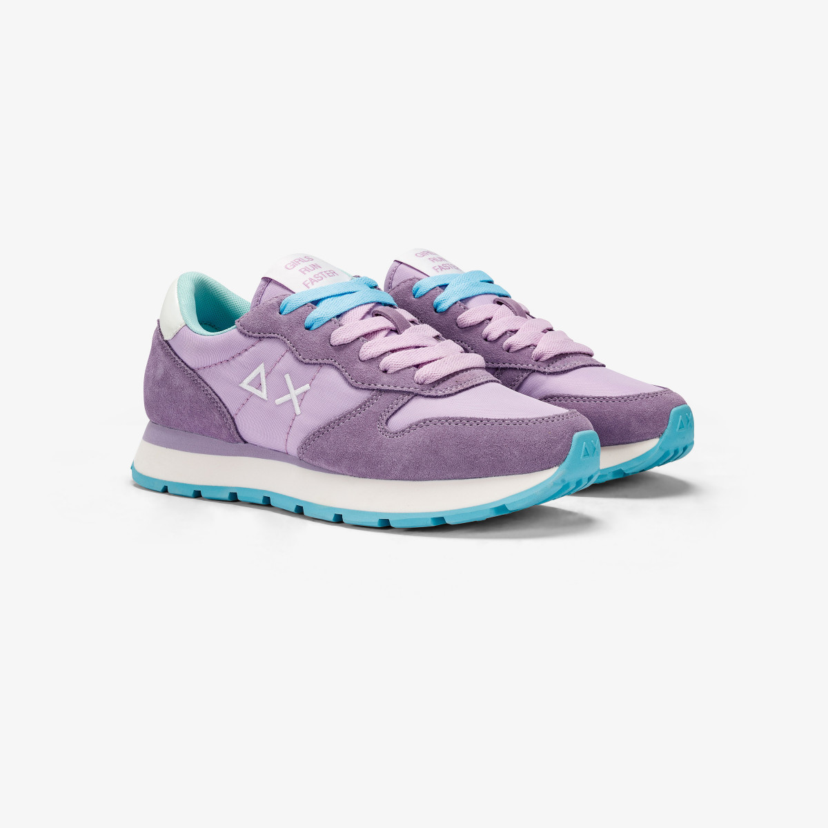 SCARPE SUN68 ALLY SOLID NYLON LILLA