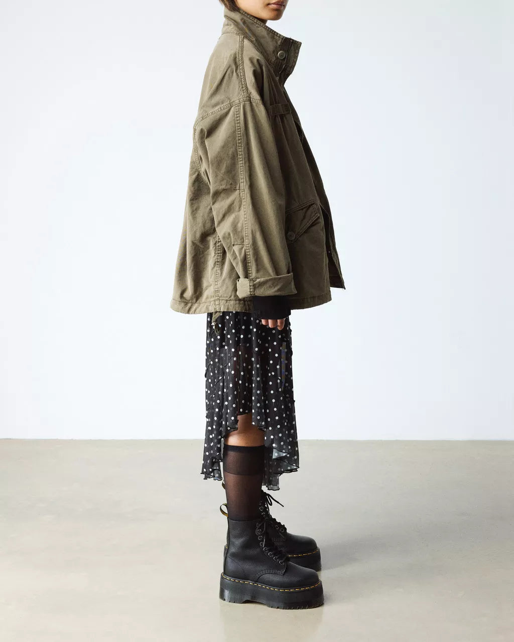 ANFIBIO DR MARTENS 1460 PASCAL MAX BLACK PISA