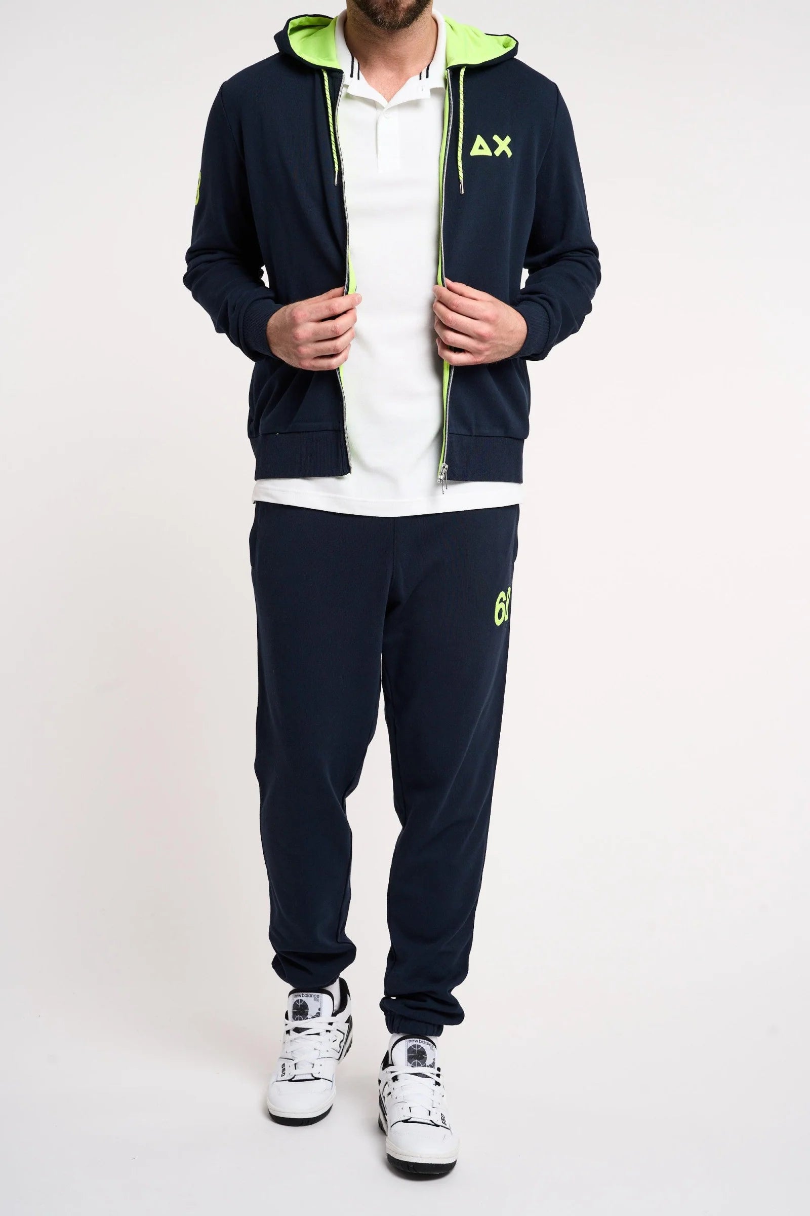 PANTALONE SUN68 FLUO COTT FL