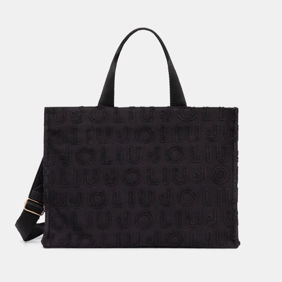 BORSA LIUJO TOTE JAQUARD PLAIN