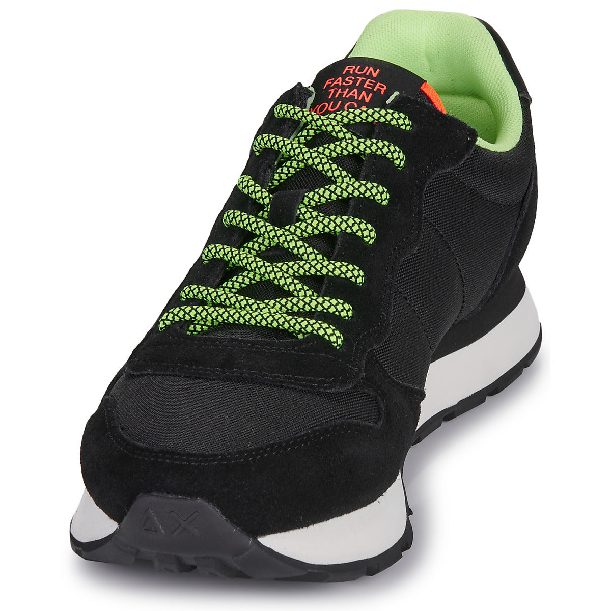 SCARPE SUN68 TOM FLUO NERO