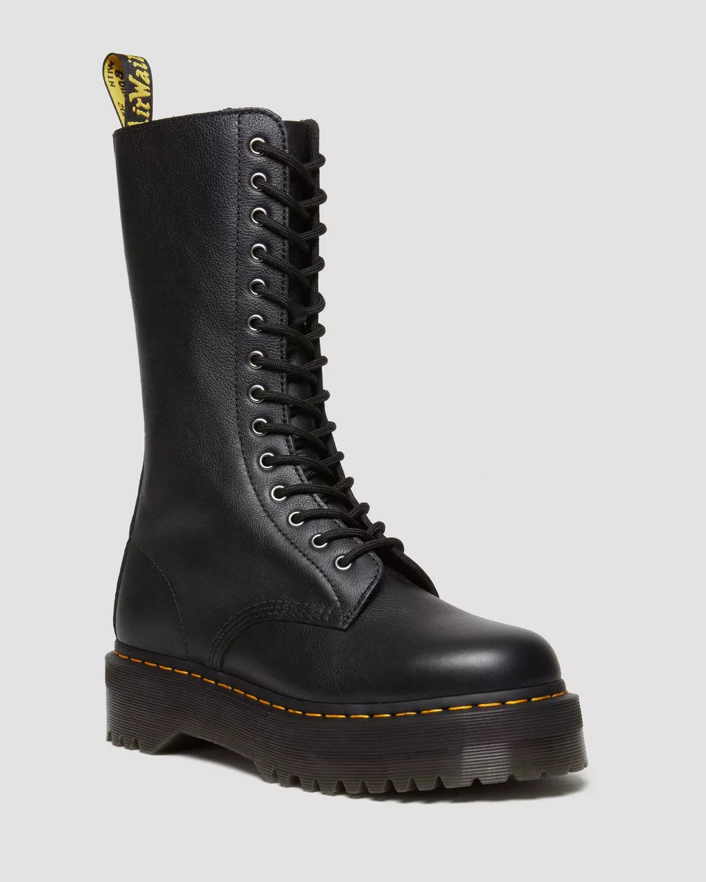 ANFIBIO DR MARTENS 1B99 PELLE PISA TRINGATI A METÀ POLPACCIO