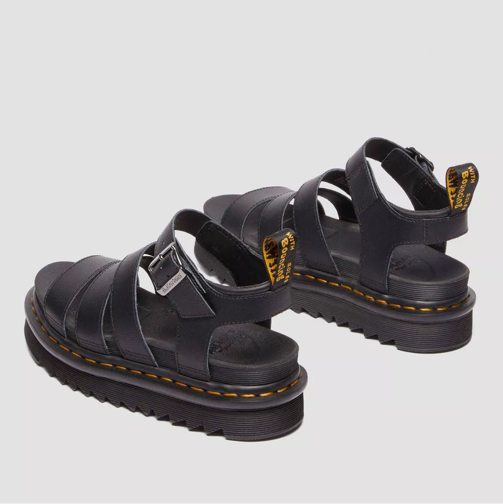 SANDALO DR MARTENS BLAIRE IN PELLE ATHENA CON CINTURINO