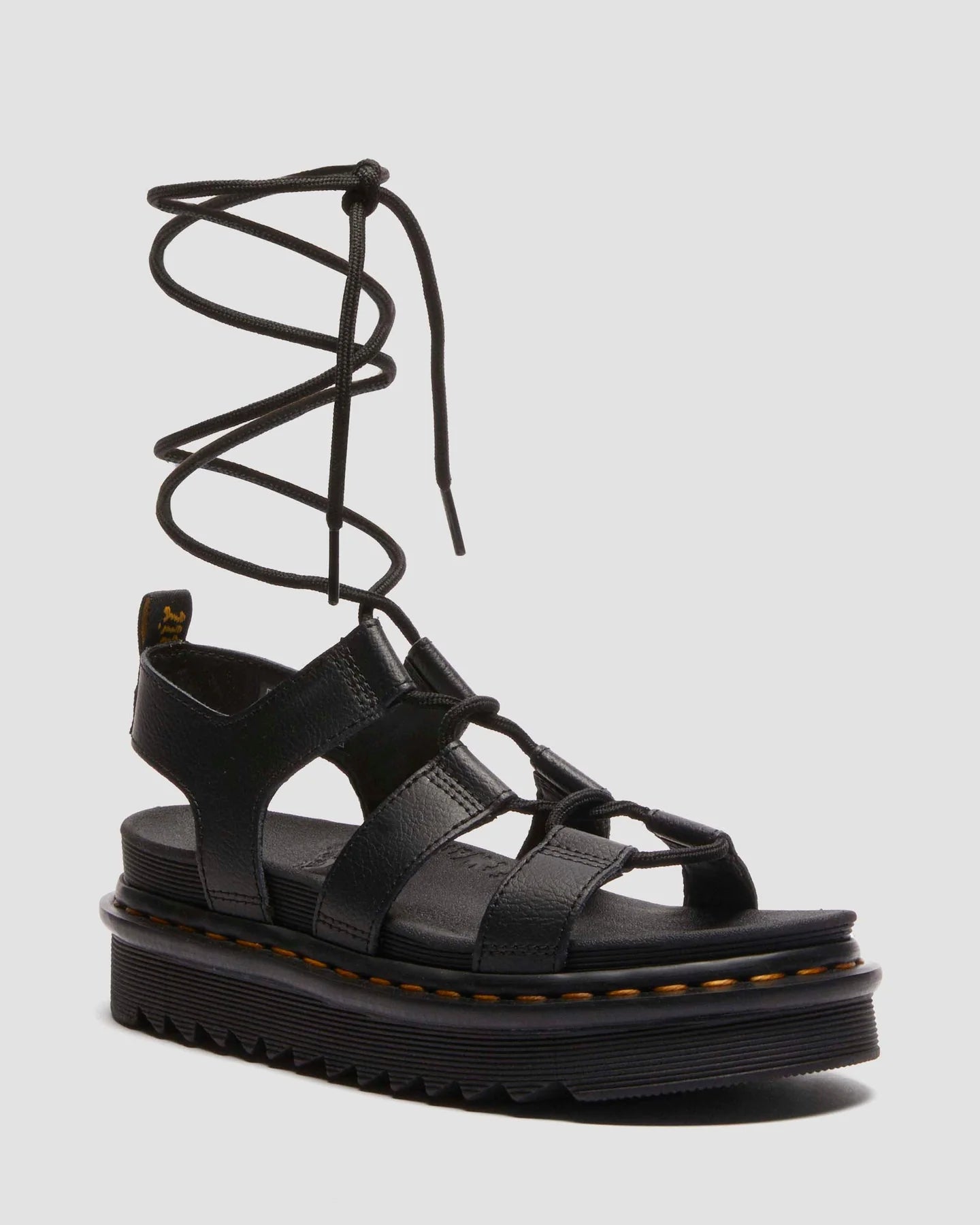 SANDALO DR MARTENS NARTILLA PELLEHYDRO LACCI STILE GLADIATOR