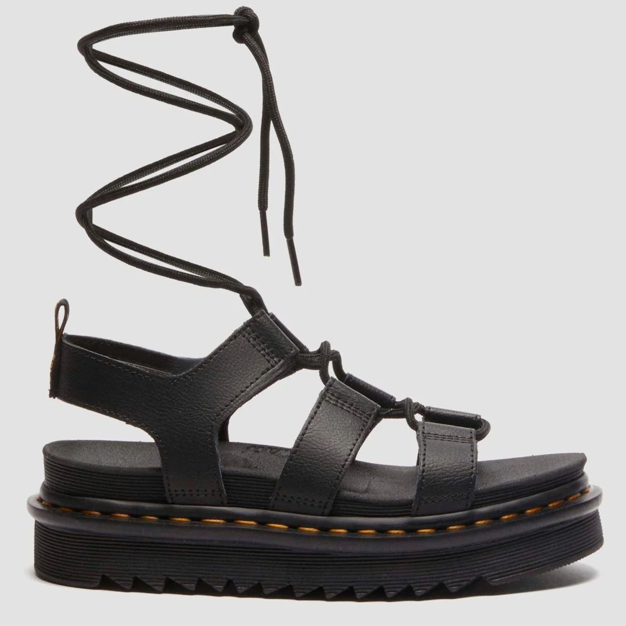 SANDALO DR MARTENS NARTILLA PELLEHYDRO LACCI STILE GLADIATOR