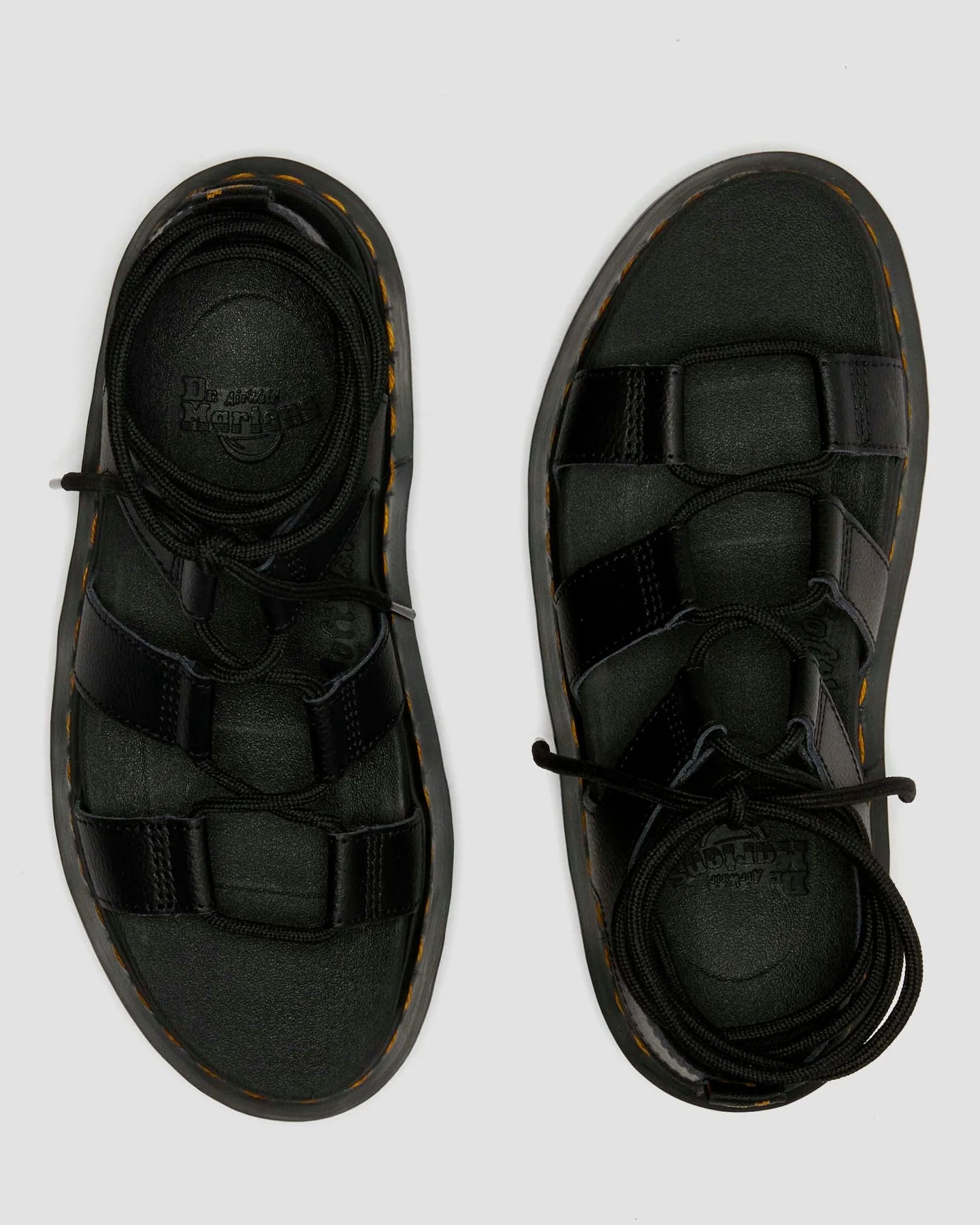 SANDALO DR MARTENS NARTILLA PELLEHYDRO LACCI STILE GLADIATOR